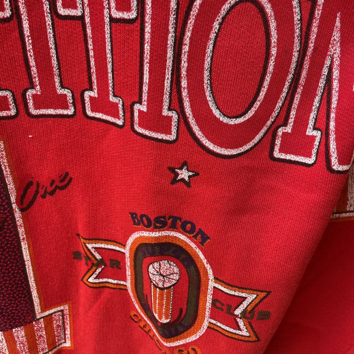 Vintage 🔥Vintage Boston Chicago Half Zipper Sweatshirts Size US S / EU 44-46 / 1 - 5 Thumbnail
