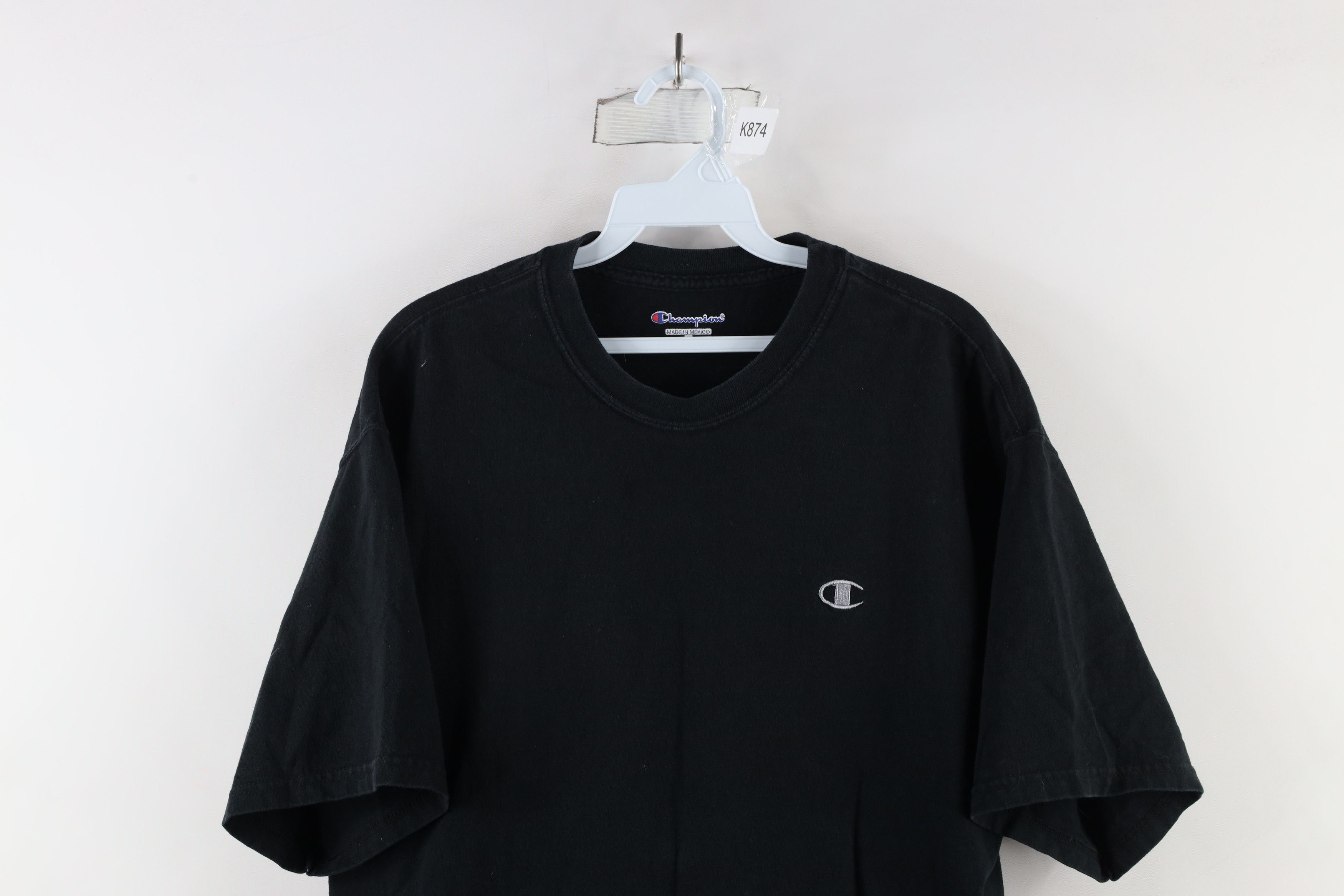 Champion × Vintage Vintage Champion Heavyweight Short Sleeve T-Shirt Cotton Size US L / EU 52-54 / 3 - 2 Thumbnail