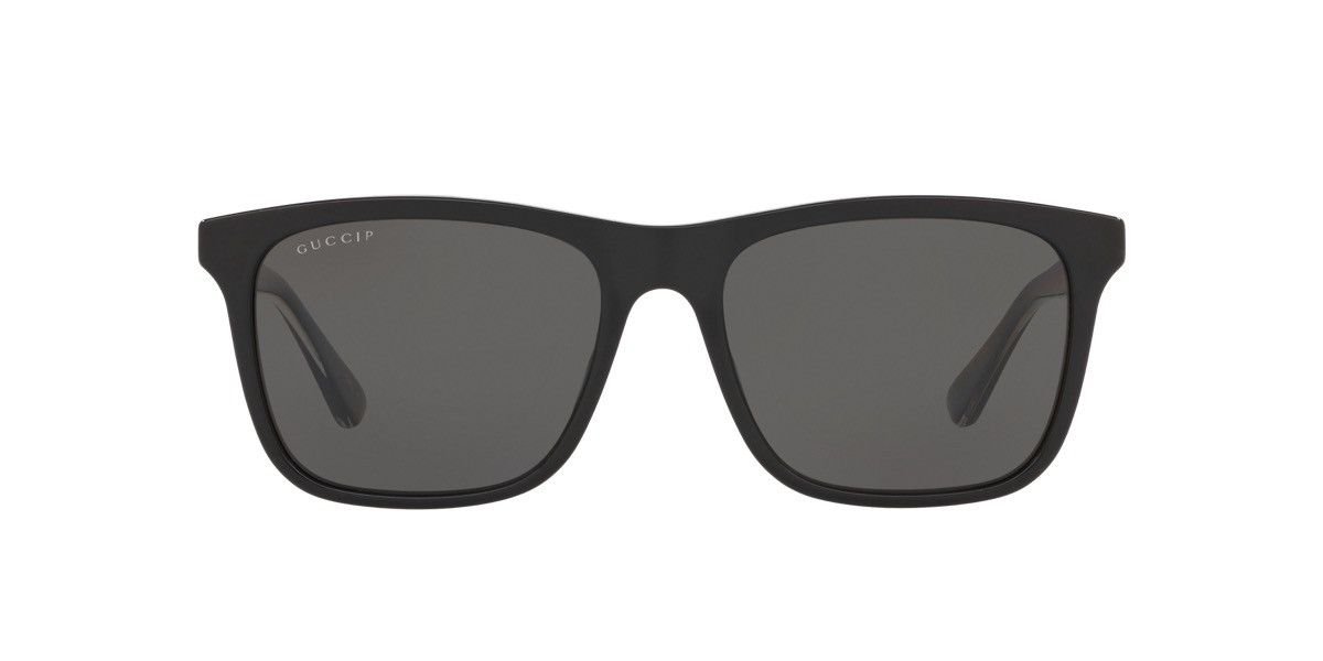 GUCCI GG0381SN BLACK POLARIZED SUNGLASSES BRAND NEW W/CASE