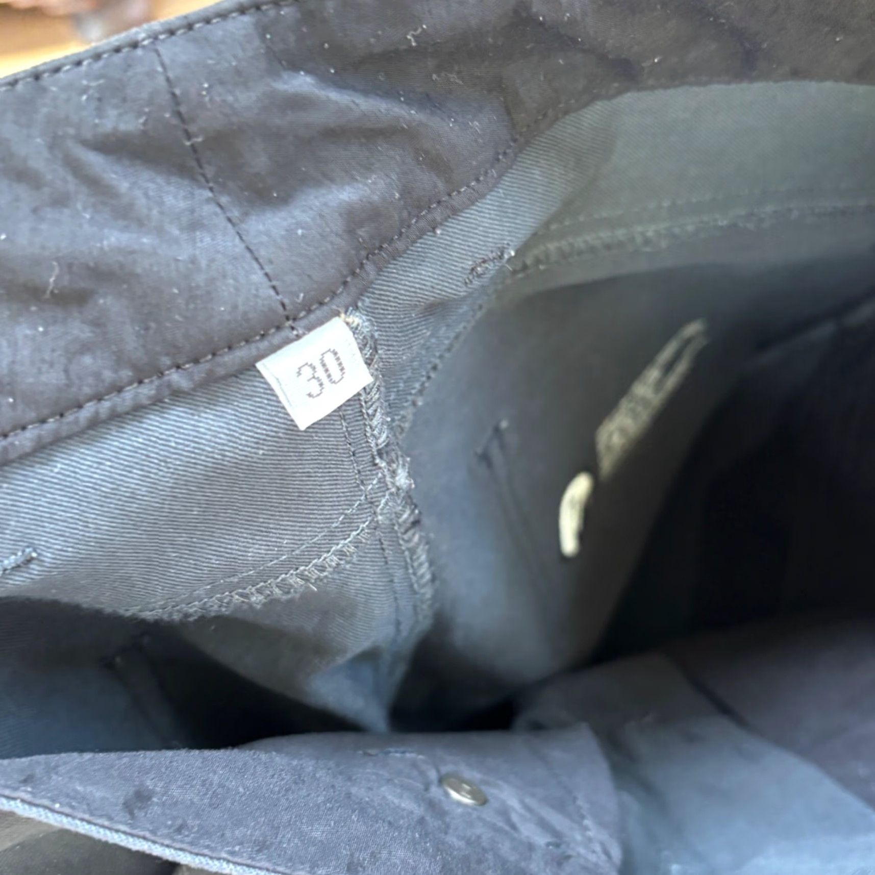 Outlier OUTLIER Pants Mens 30 x 27 Gray Workcloth Schoeller Strong Twill Canvas Chino Straight Regular Era 30 Design Size US 30 / EU 46 - 2 Thumbnail