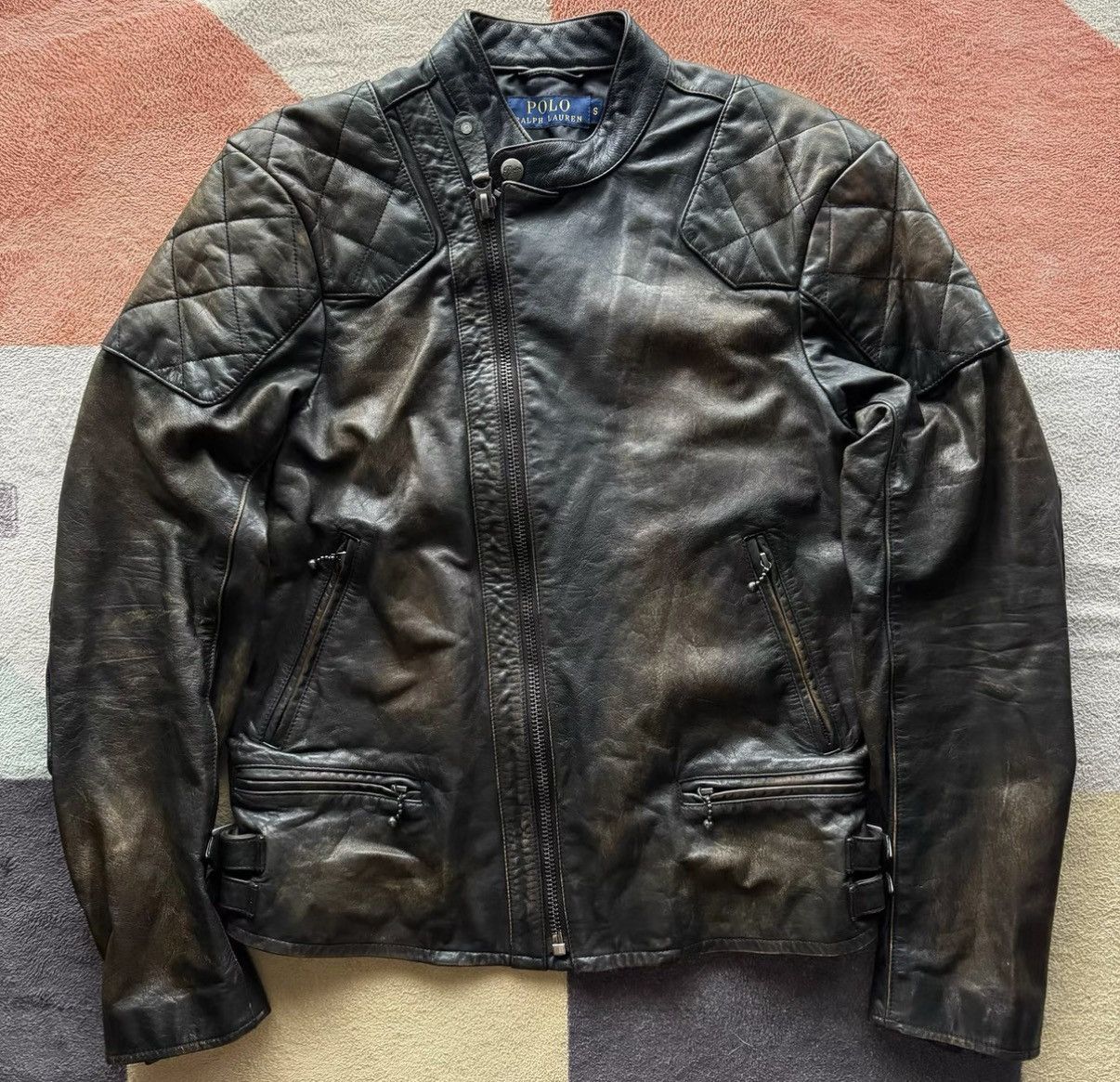 Polo Ralph Lauren Ralph Lauren Polo RL Leather Jacket K22 Size US S / EU 44-46 / 1 - 1 Thumbnail