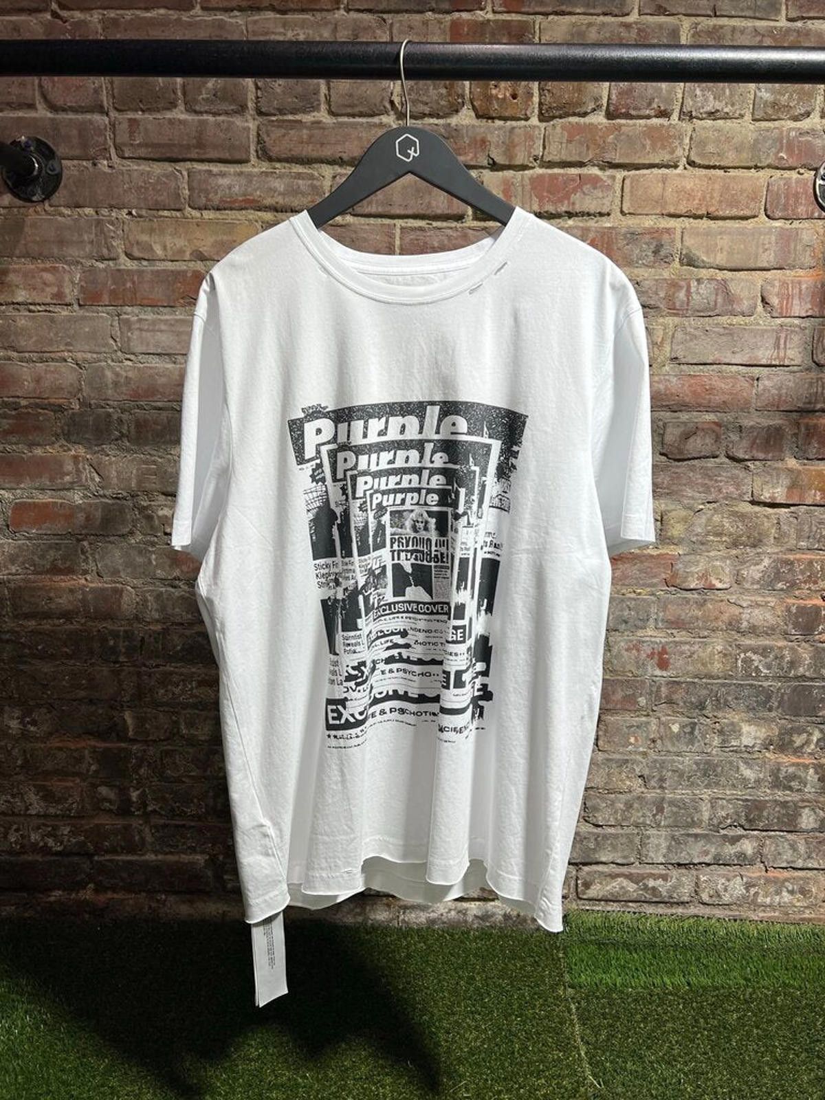 Purple Brand Purple Brand Tabloids Tee Sz. XXL Size US XXL / EU 58 / 5 - 1 Thumbnail