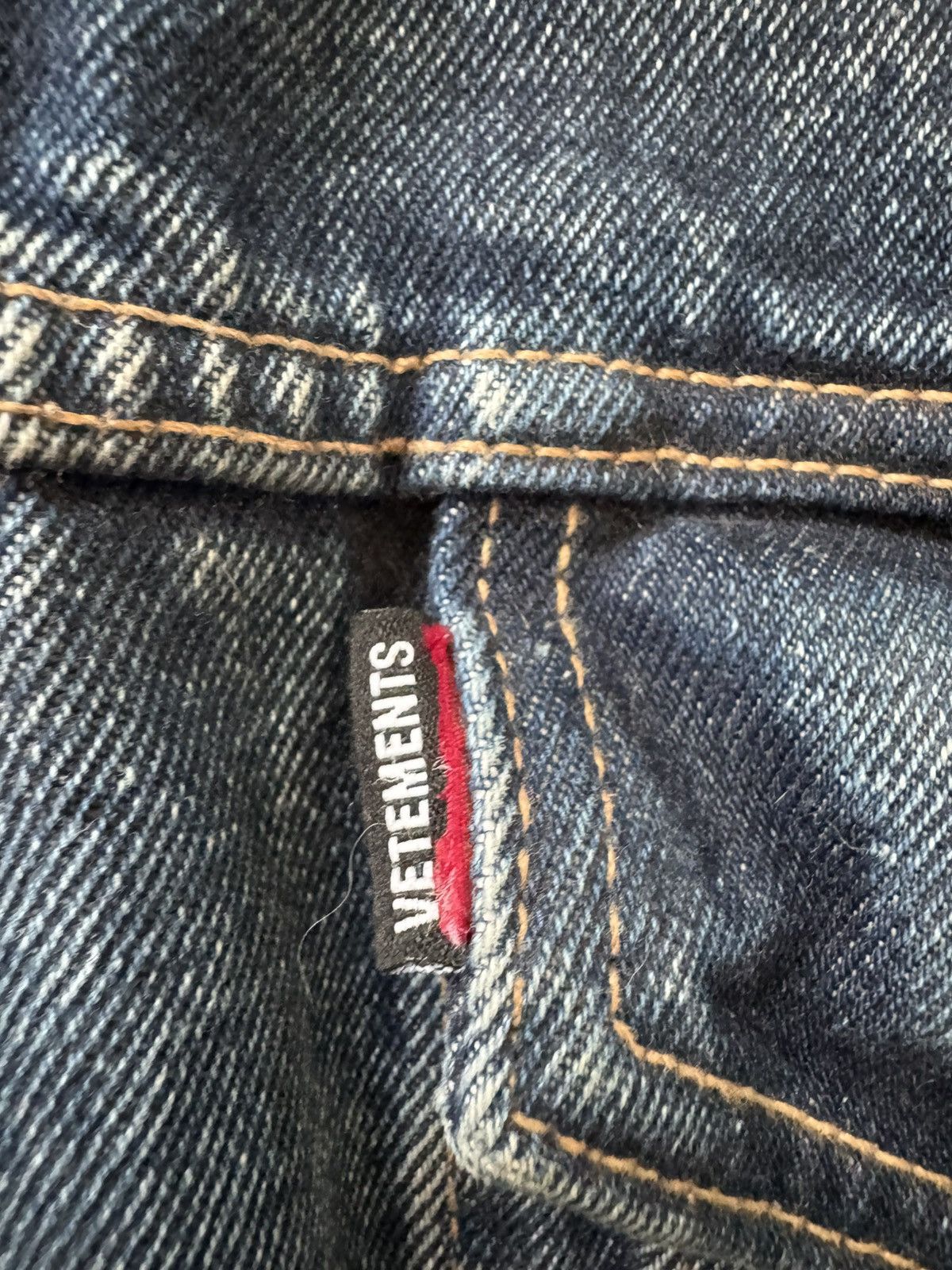Levi's × Vetements ARCHIVE 18’ VETEMENTS X LEVI’S OVERSIZED DENIM VEST Size US XL / EU 56 / 4 - 3 Thumbnail