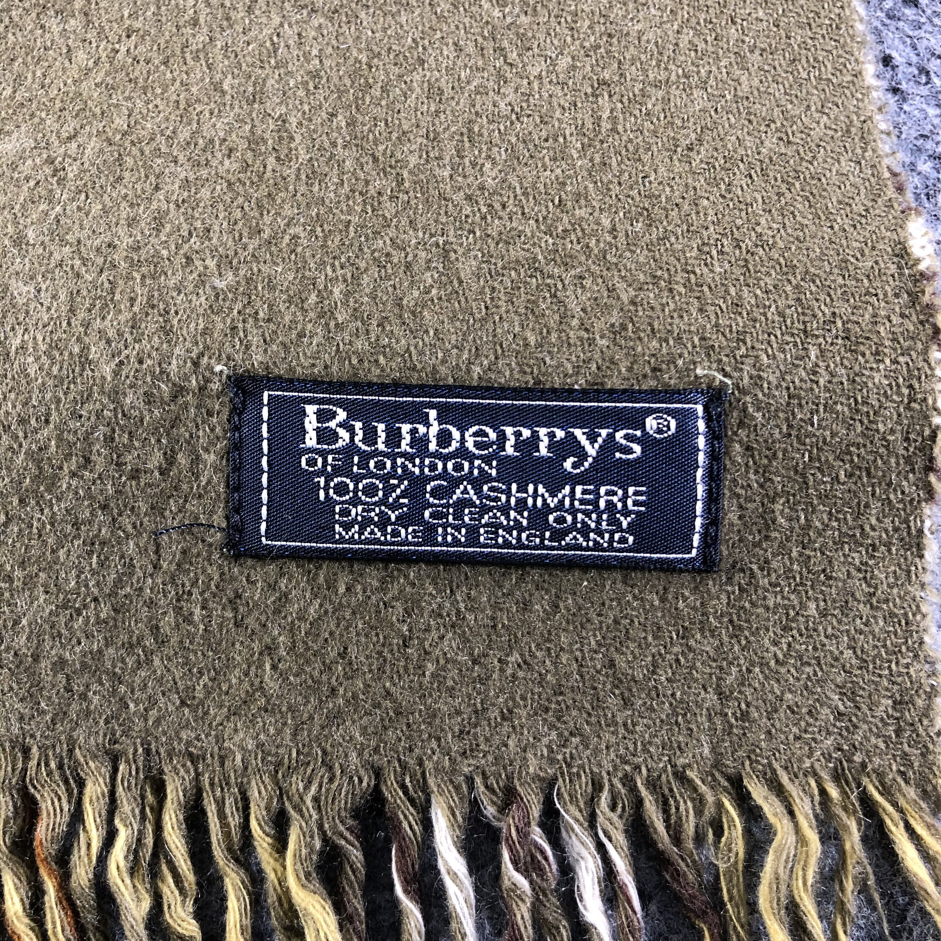 Burberry Burberry Cashmere Scarf / Muffler / Neckwear Size ONE SIZE - 7 Thumbnail