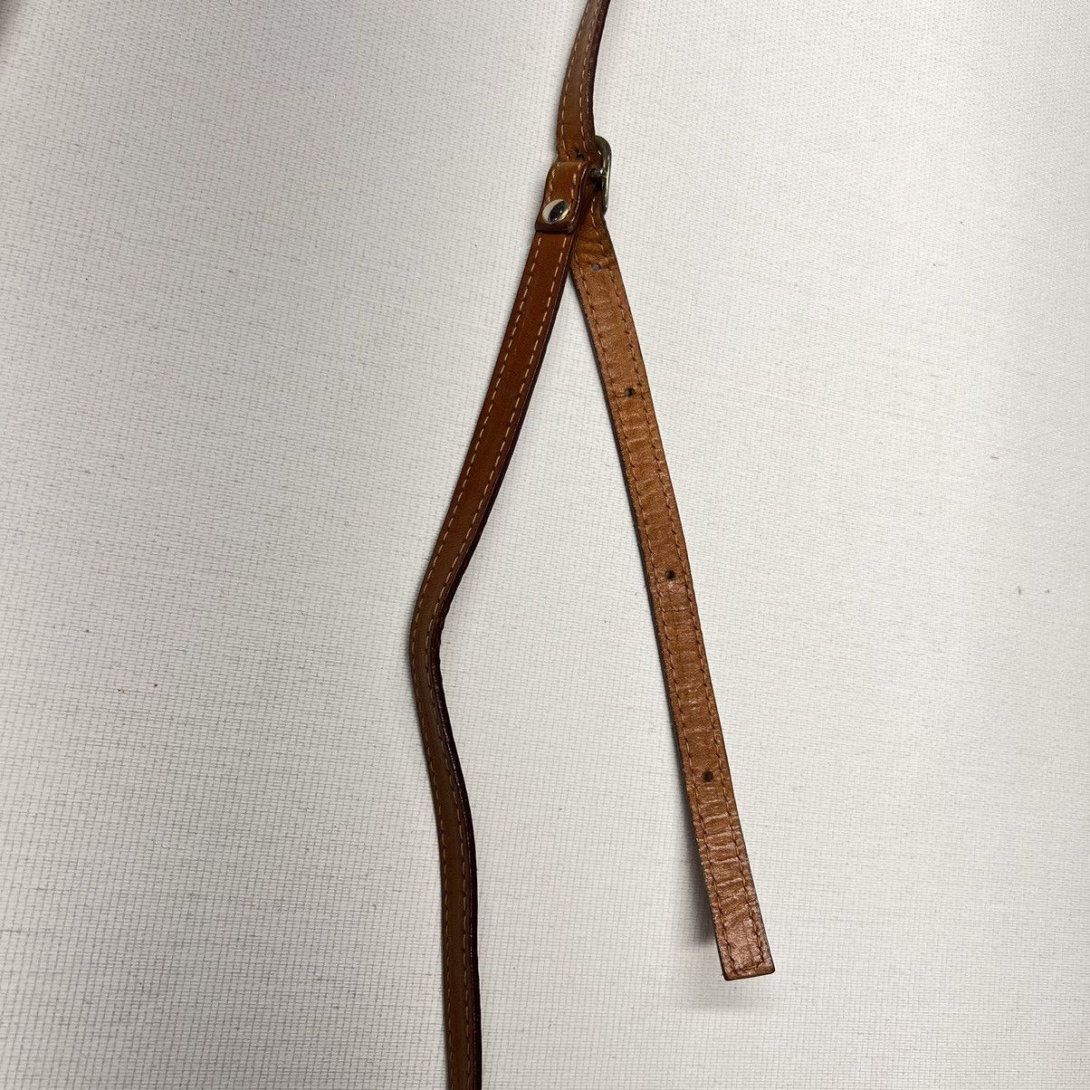 Vera Pelle × Vintage VTG Vera Pelle Leather Bag Brown Crossbody Purse Strap Size ONE SIZE - 19 Thumbnail