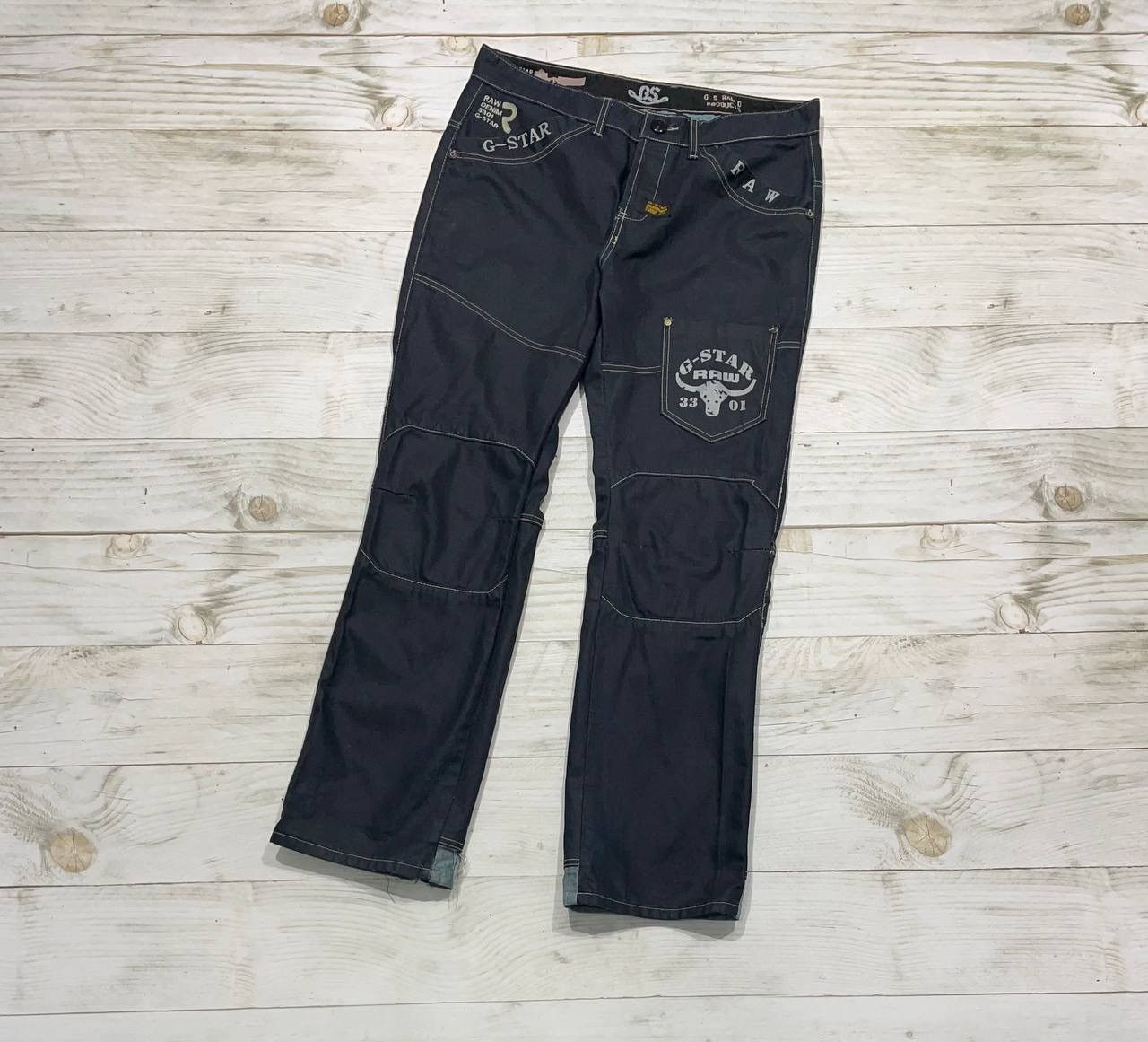 G-Star Vintage G Star Storm Elwood 3301 Jeans Loose Fit Denim Y2K Size US 36 / EU 52 - 1 Thumbnail