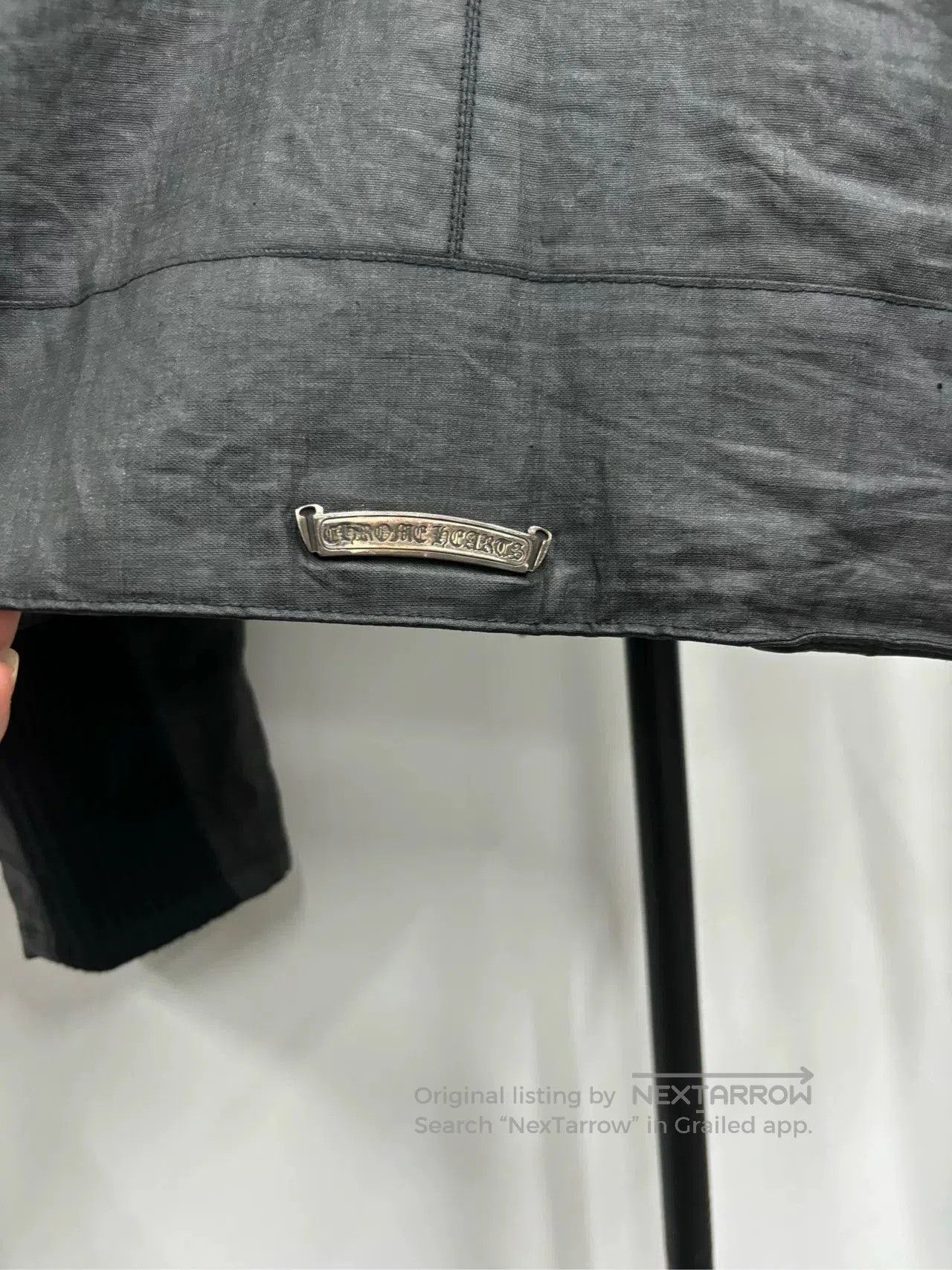 Chrome Hearts chrome hearts oil wax leather zip jacket. Size US L / EU 52-54 / 3 - 6 Thumbnail