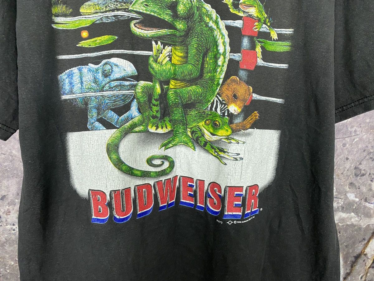 Budweiser × Vintage Men’s Budweiser 1998 LWA King Of Beer Big Logo T-Shirt Size US XL / EU 56 / 4 - 10 Thumbnail