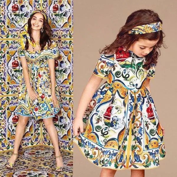 Dolce & Gabbana Dolce&Gabbana I Love Maiolica Dress🌸💖 Size S / US 4 / IT 40 - 3 Thumbnail