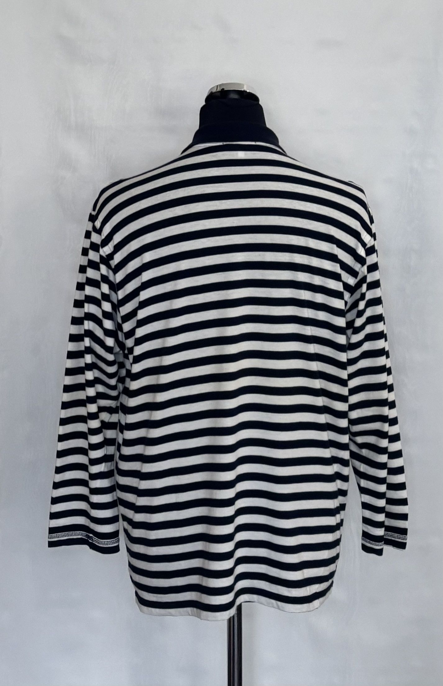 Jil Sander Jil Sander Long Sleeve Polo Shirt Size L Size US L / EU 52-54 / 3 - 2 Thumbnail