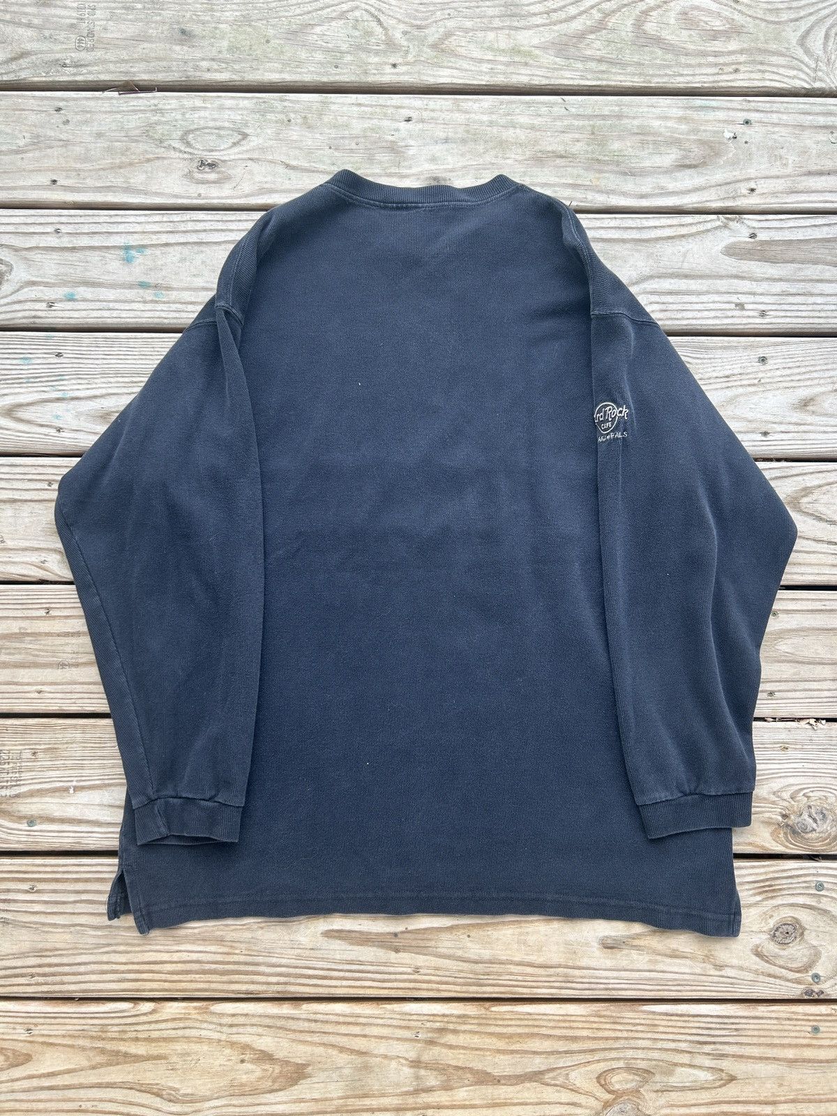 Hard Rock Cafe × Vintage Vintage Hard Rock Sweatshirt/Long Sleevw Size US XL / EU 56 / 4 - 3 Thumbnail