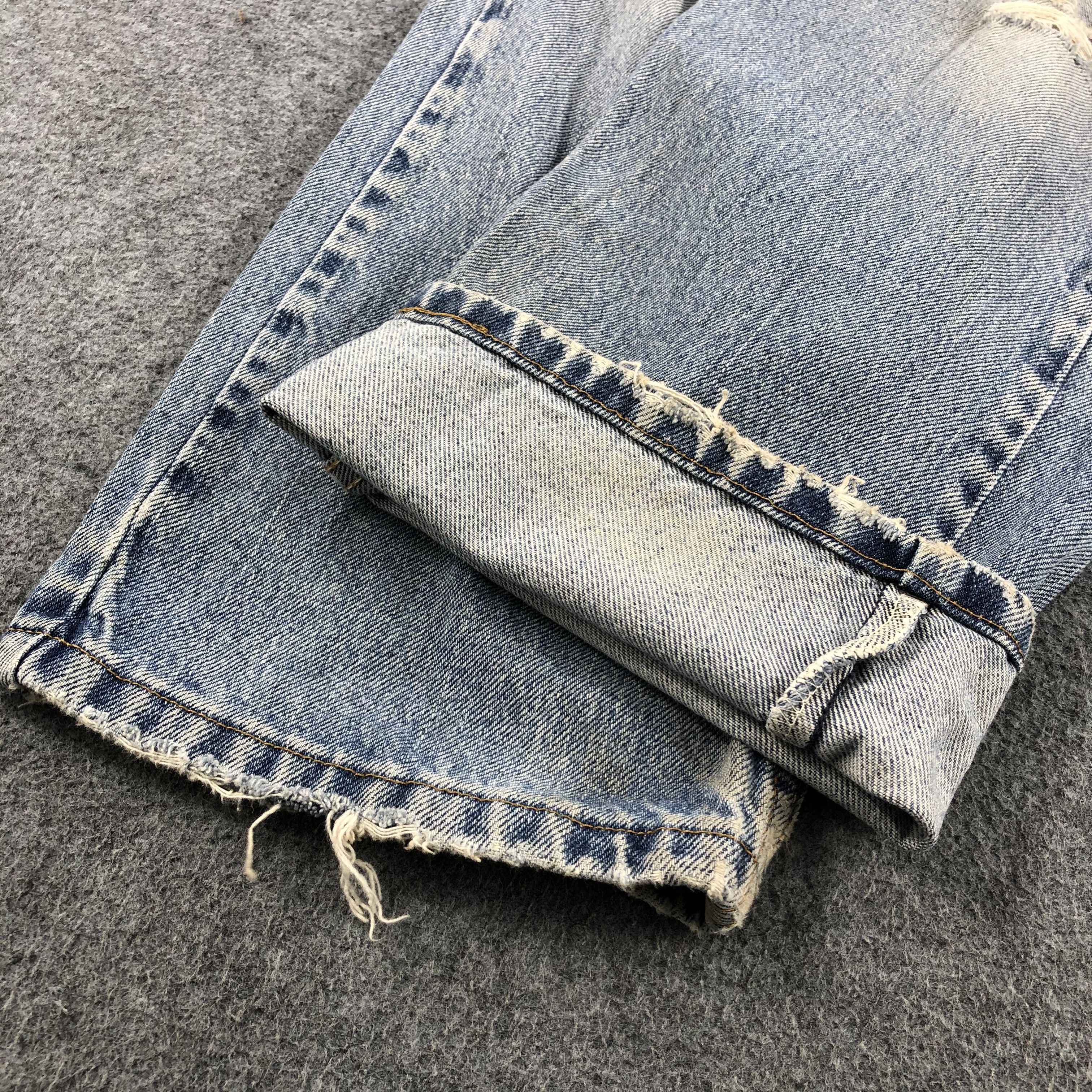 Levi's × Vintage Vintage Distress Levis 505 Jeans-JM1276 Size US 32 / EU 48 - 7 Thumbnail