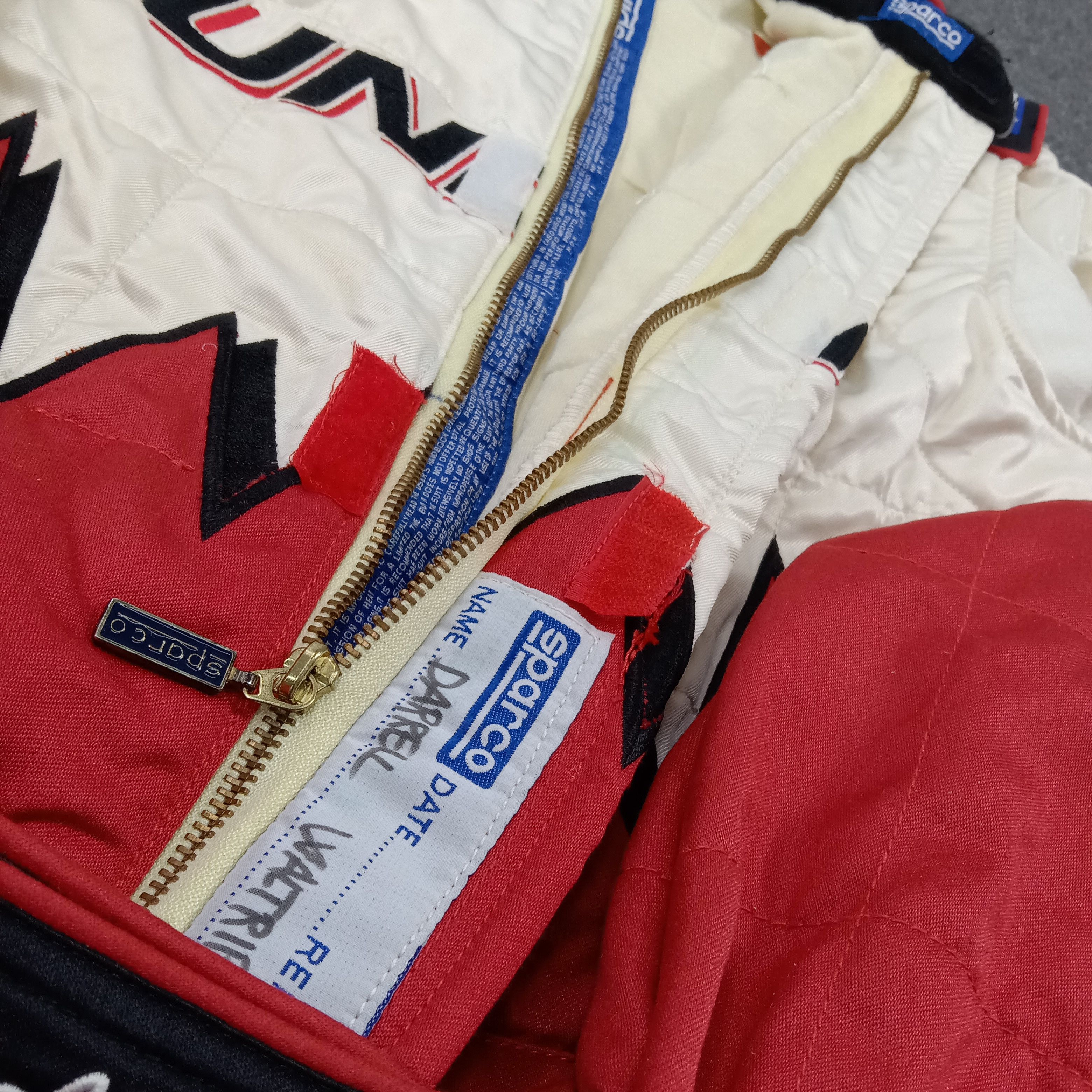 NASCAR × Tundra Sparco Tundra Toyota TRD Racing Motorsports Coverall Jacket Size US L / EU 52-54 / 3 - 5 Thumbnail
