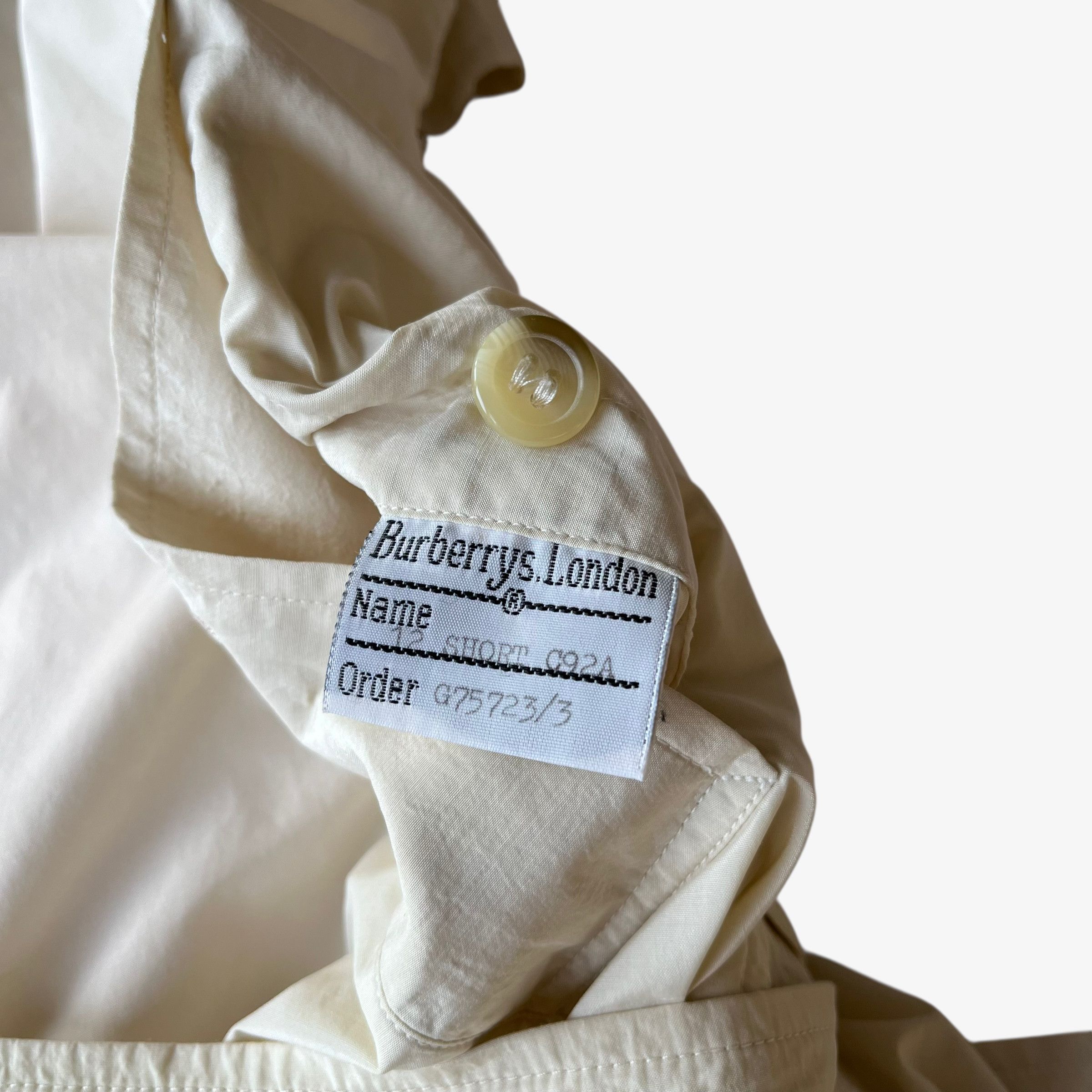 Burberry Vintage 80s Women's Burberry Double Breasted Trench Coat Size M / US 6-8 / IT 42-44 - 3 Thumbnail