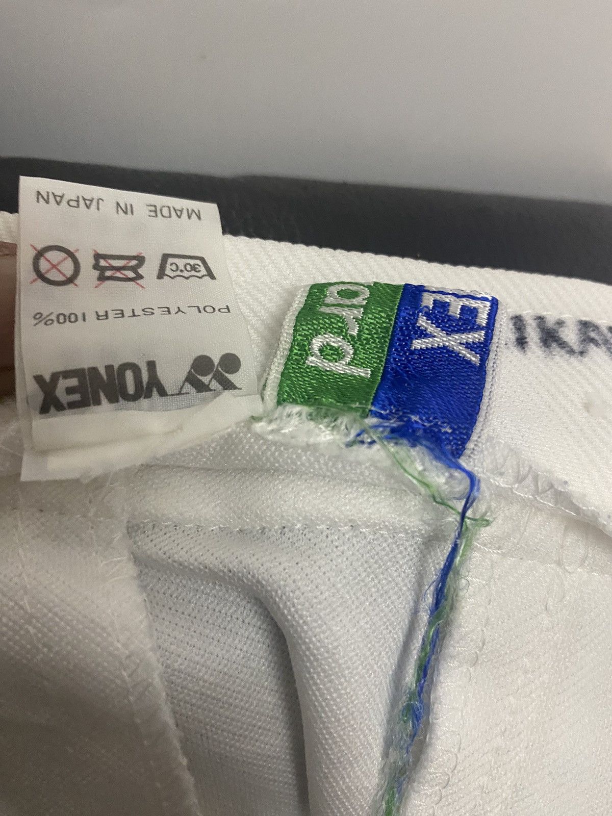 Japanese Brand × Vintage VINTAGE Yonex Tennis Track Pant White Wimbledon Sports Japan Size 26" / US 2 / IT 38 - 17 Thumbnail