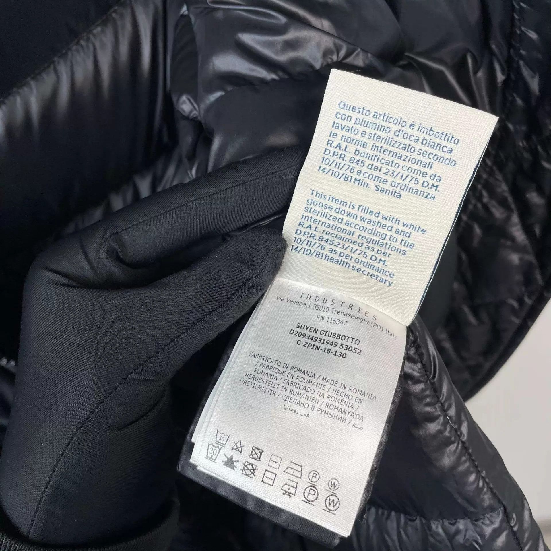 Moncler Moncler Suyen down jacket size 1 black Size S / US 4 / IT 40 - 7 Thumbnail