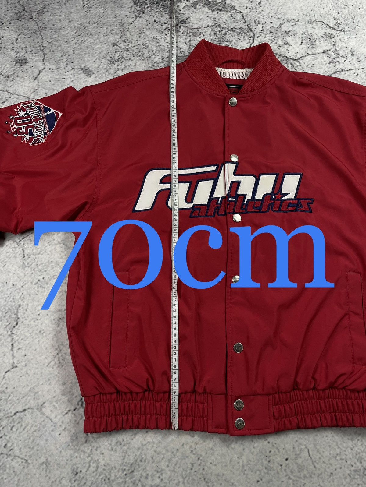 Fubu FUBU M Red Varsity Bomber Jacket Y2K Drip Swag Size US M / EU 48-50 / 2 - 4 Thumbnail