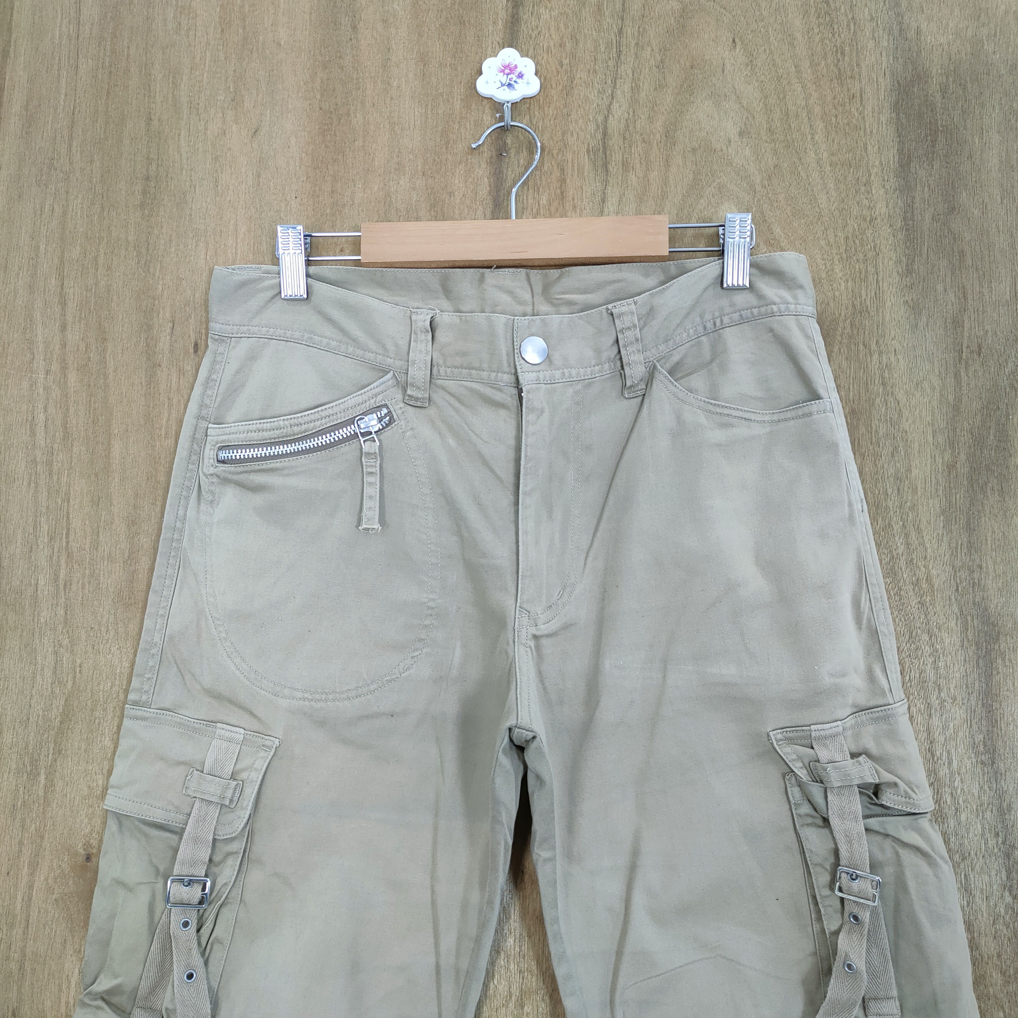 Japanese Brand MODERN LOVER WOMEN MULTIPOCKET CARGO PANTS Size US 29 - 3 Thumbnail