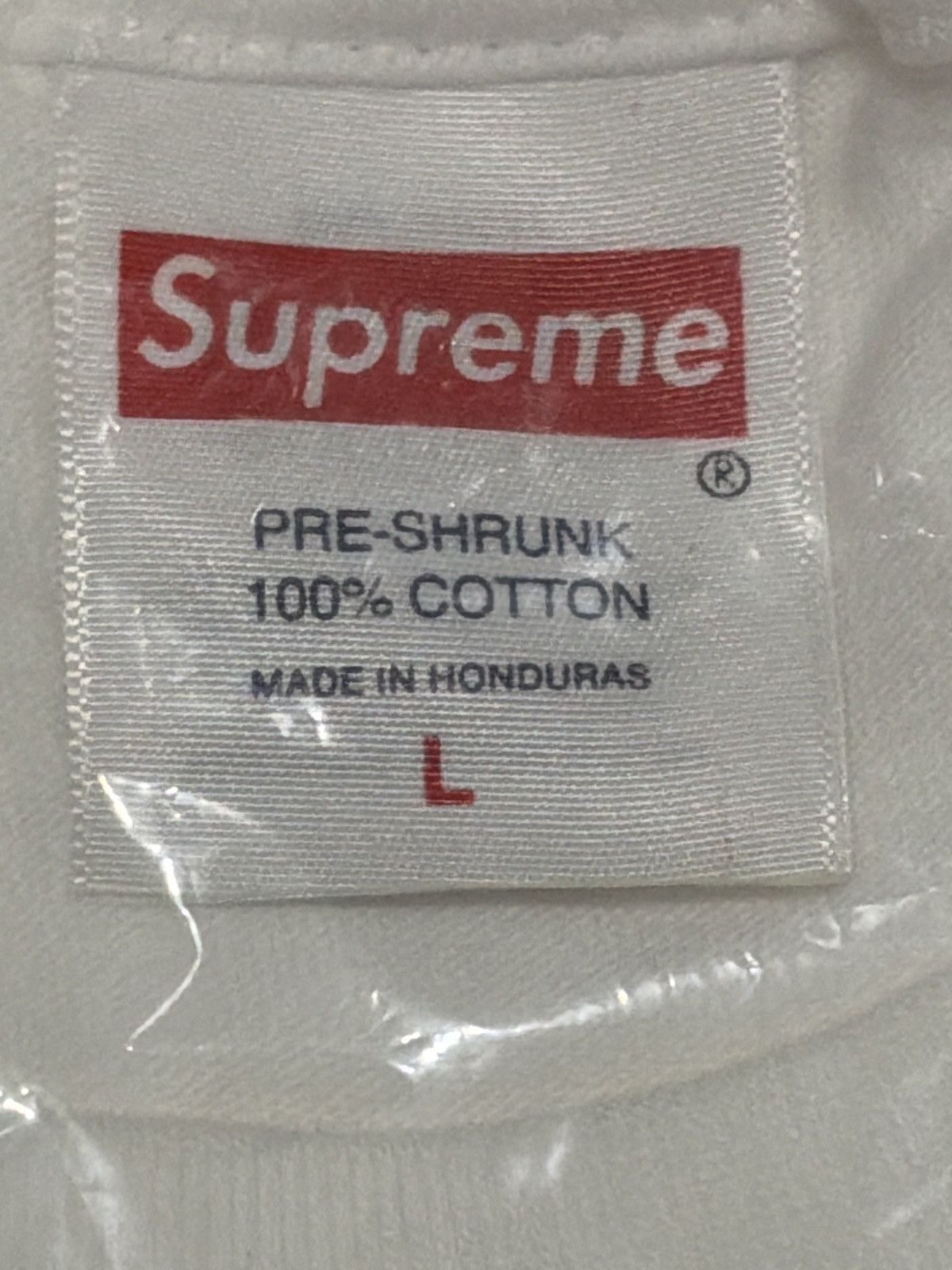 Supreme Supreme Arabic Box Logo Tee Size US L / EU 52-54 / 3 - 3 Thumbnail