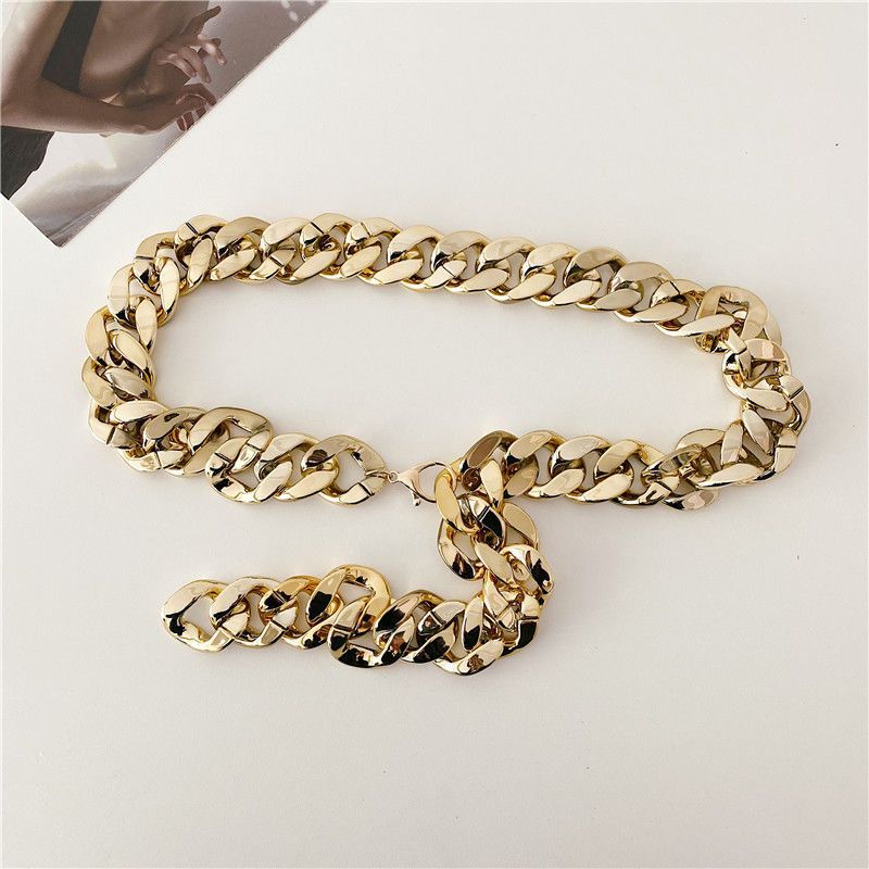 Designer New Trend Vintage Belt Riveted Belts Menswear Accessories Size ONE SIZE - 2 Thumbnail