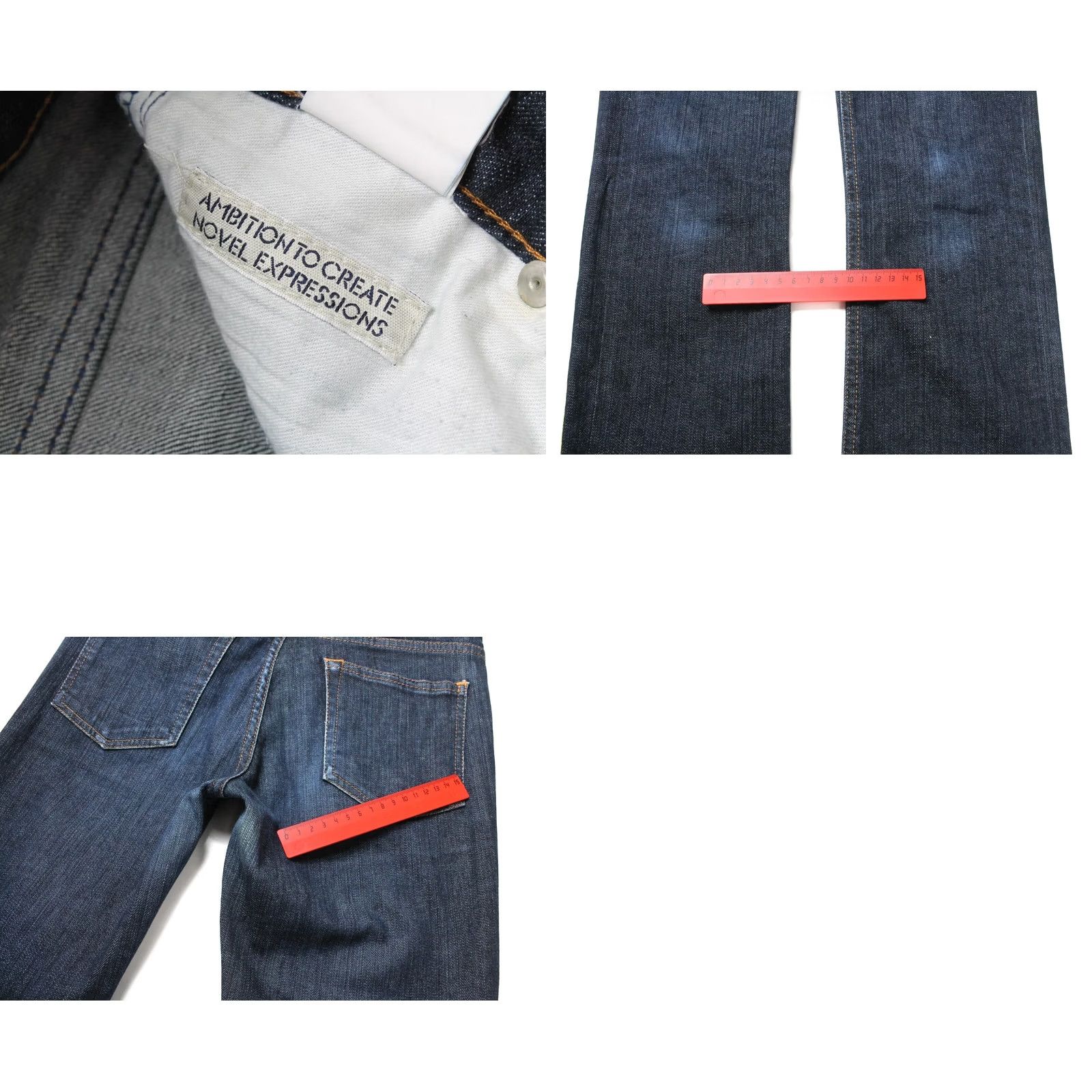 Denime Acne Jeans Hex Dc Jeans Women's Slim Fit Zip Fly Denim Blue W28/L32 Size 28" / US 6 / IT 42 - 8 Thumbnail