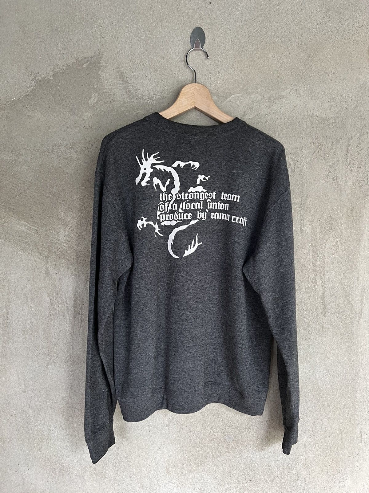 Japanese Brand Japanese Brand Ramacram Dragon Sweatshirt Size US M / EU 48-50 / 2 - 8 Thumbnail