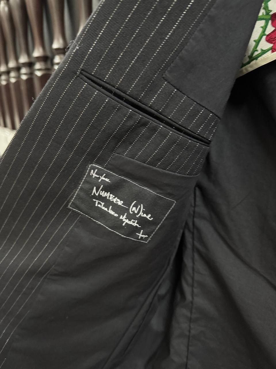 Number (N)ine SS06 Number Nine “Welcome To The Shadow” Sequin Rose Jacket Size US L / EU 52-54 / 3 - 6 Thumbnail