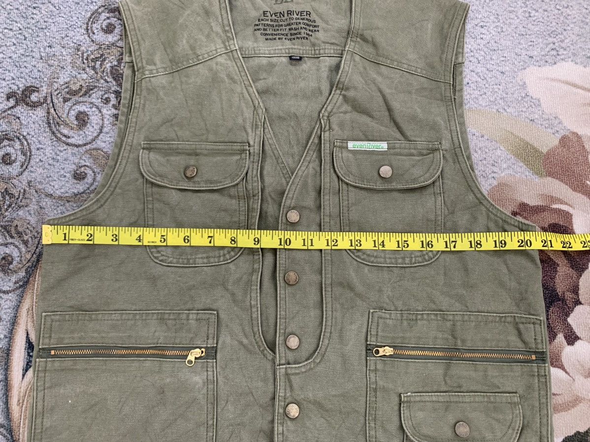 Japanese Brand Even River Chore Vest Made in Japan Size US L / EU 52-54 / 3 - 6 Thumbnail