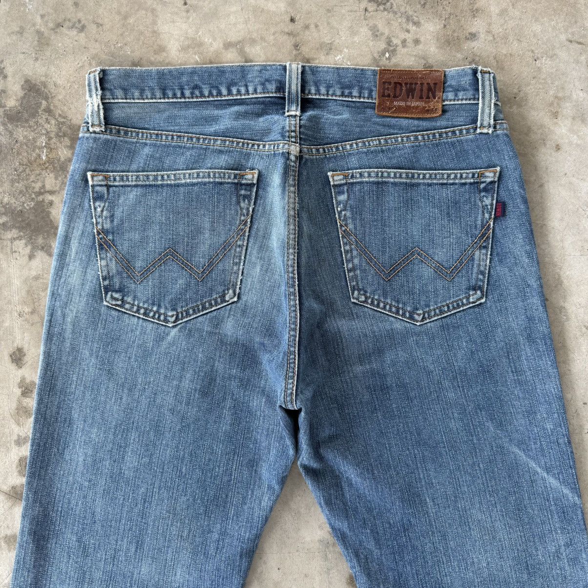Edwin Vintage Edwin Faded Blue Denim Jean Pants W35 Size US 35 - 10 Thumbnail