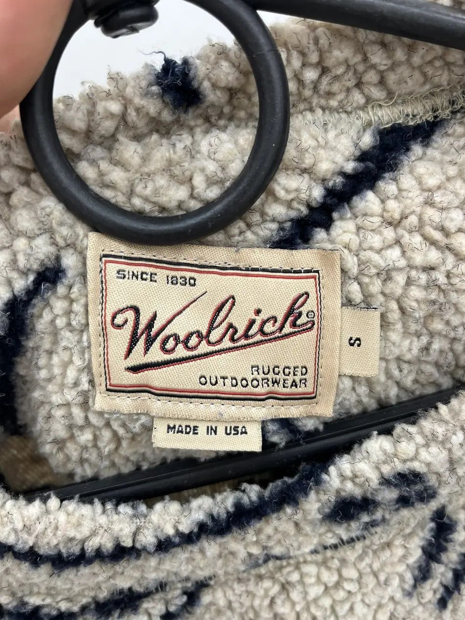 Woolrich Woolen Mills Woolrich Animals Printed Fleece Sweatshirt Jacket Size US S / EU 44-46 / 1 - 3 Thumbnail