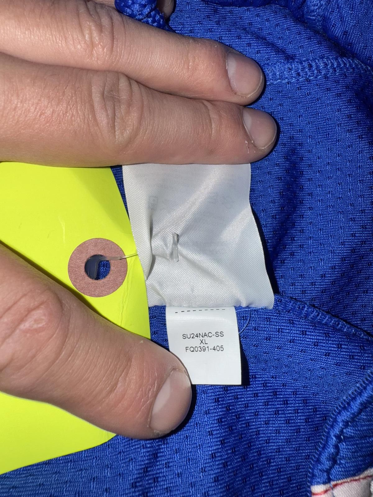 Nike Nike Men’s France Limited Road Basketball Shorts Sample Size US 36 / EU 52 - 12 Thumbnail