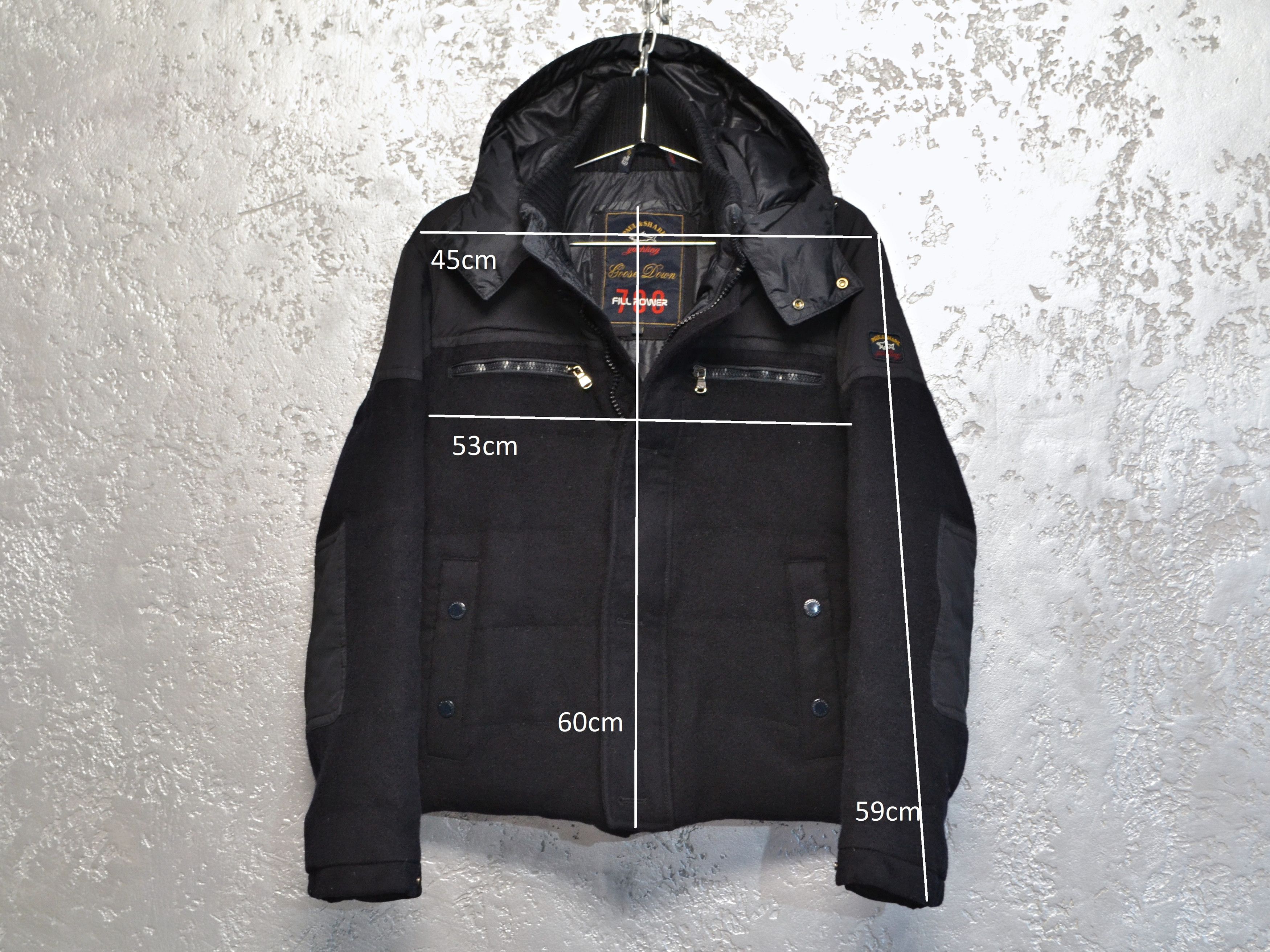 Paul & Shark Paul & Shark Wool Down Puffer Jacket Mens Navy S Size US M / EU 48-50 / 2 - 2 Thumbnail