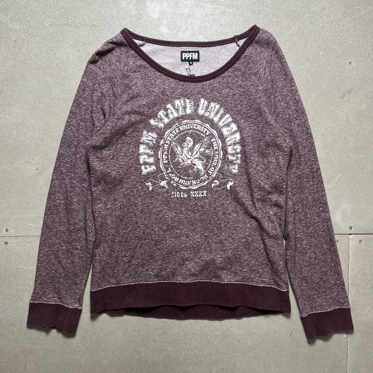 Japanese Brand × PPFM PPFM State University The Soul Of Rock & Roll Sweatshirt Size US M / EU 48-50 / 2 - 1 Thumbnail