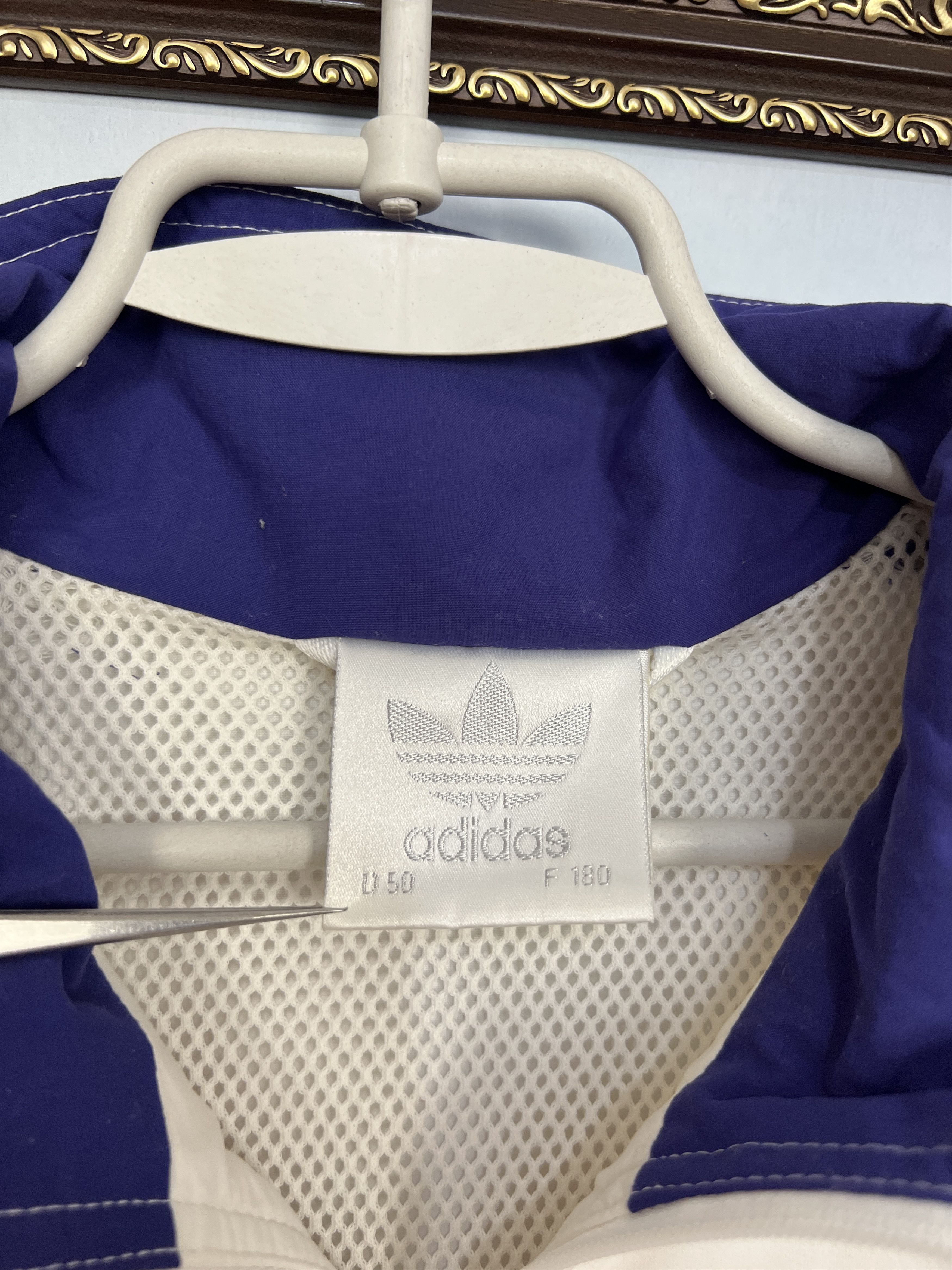 Adidas Vintage 90's Stefan Edberg Tennis WarmUp Jacket Track Top Size US M / EU 48-50 / 2 - 7 Thumbnail
