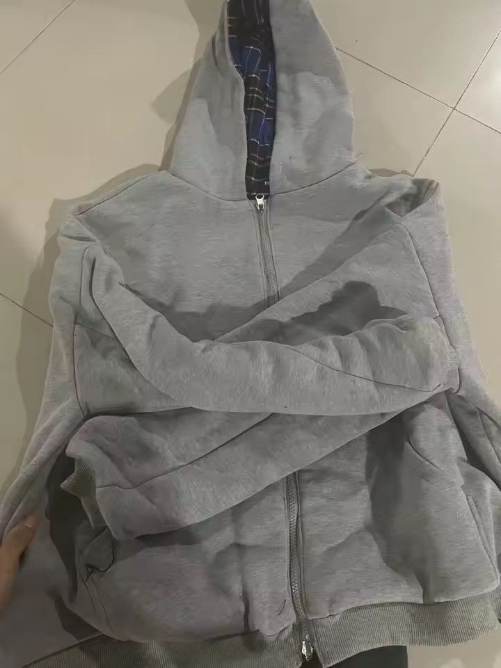 Other Reversible Plaid Luxury Hoodie Sweatshirt Size US L / EU 52-54 / 3 - 7 Thumbnail