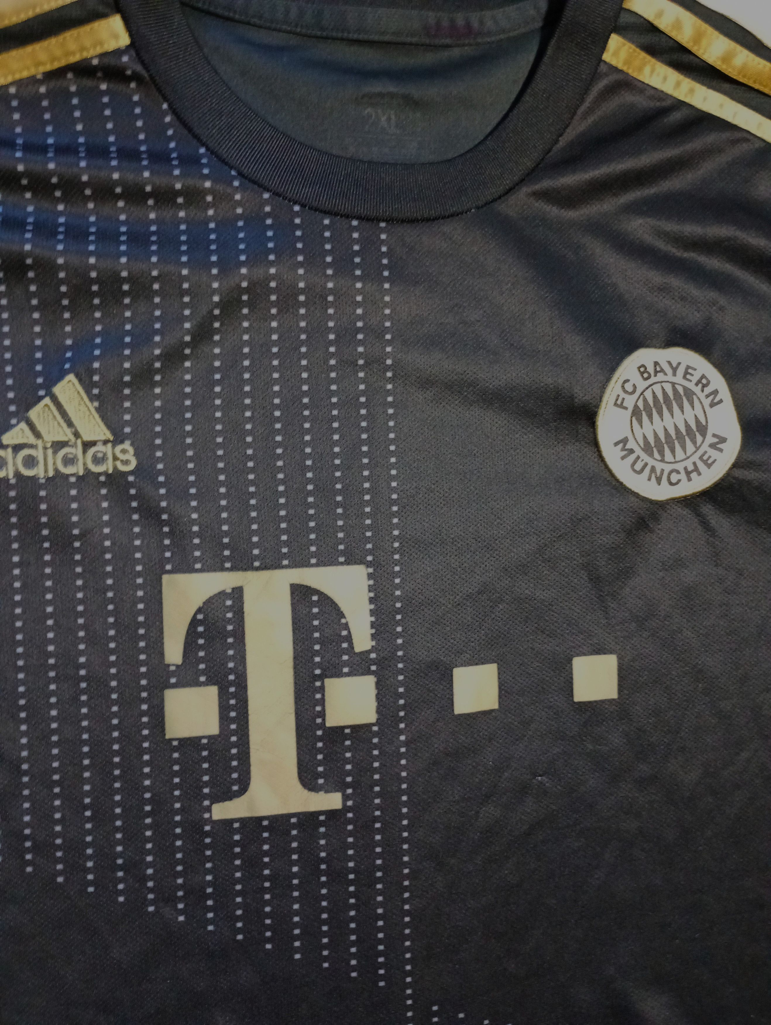 Adidas Adidas Bayern Munich Away Jersey #7 Gnabry 2021-2022 Size US XXL / EU 58 / 5 - 7 Thumbnail
