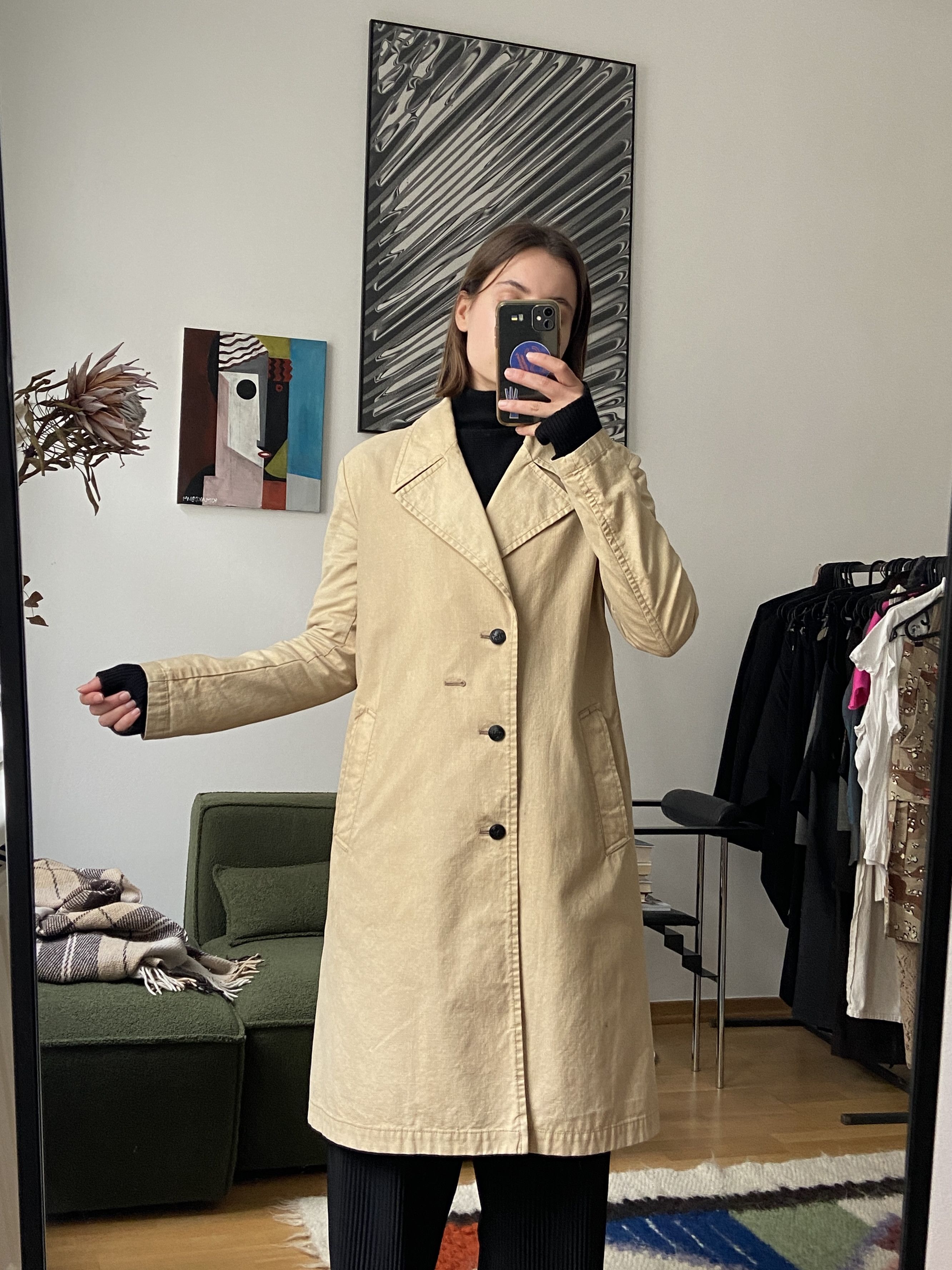 Yohji Yamamoto Trench Coat Jacket Y's