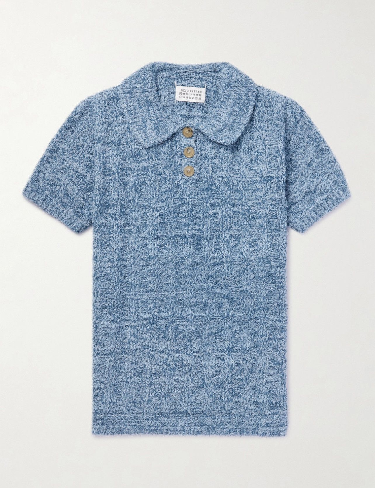Maison Margiela Margiela Cotton Bouclé Polo Size US XL / EU 56 / 4 - 1 Thumbnail