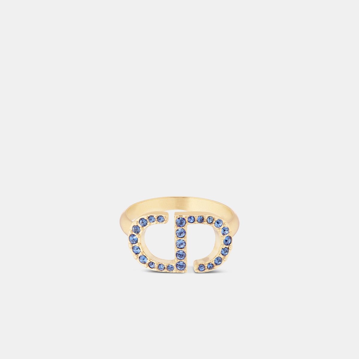 Dior o1bcso1str0126 Size:OS/Petit Cd Ring in Golden/Blue Size ONE SIZE - 2 Thumbnail