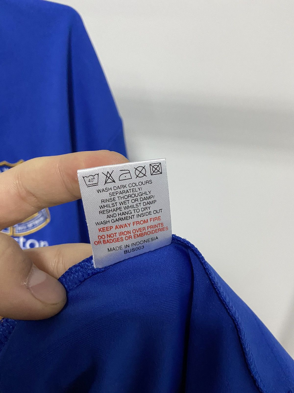 Le Coq Sportif × Vintage Le Coq Sportif Everton jersey Cahill 17 big logo football Size US XXL / EU 58 / 5 - 7 Thumbnail