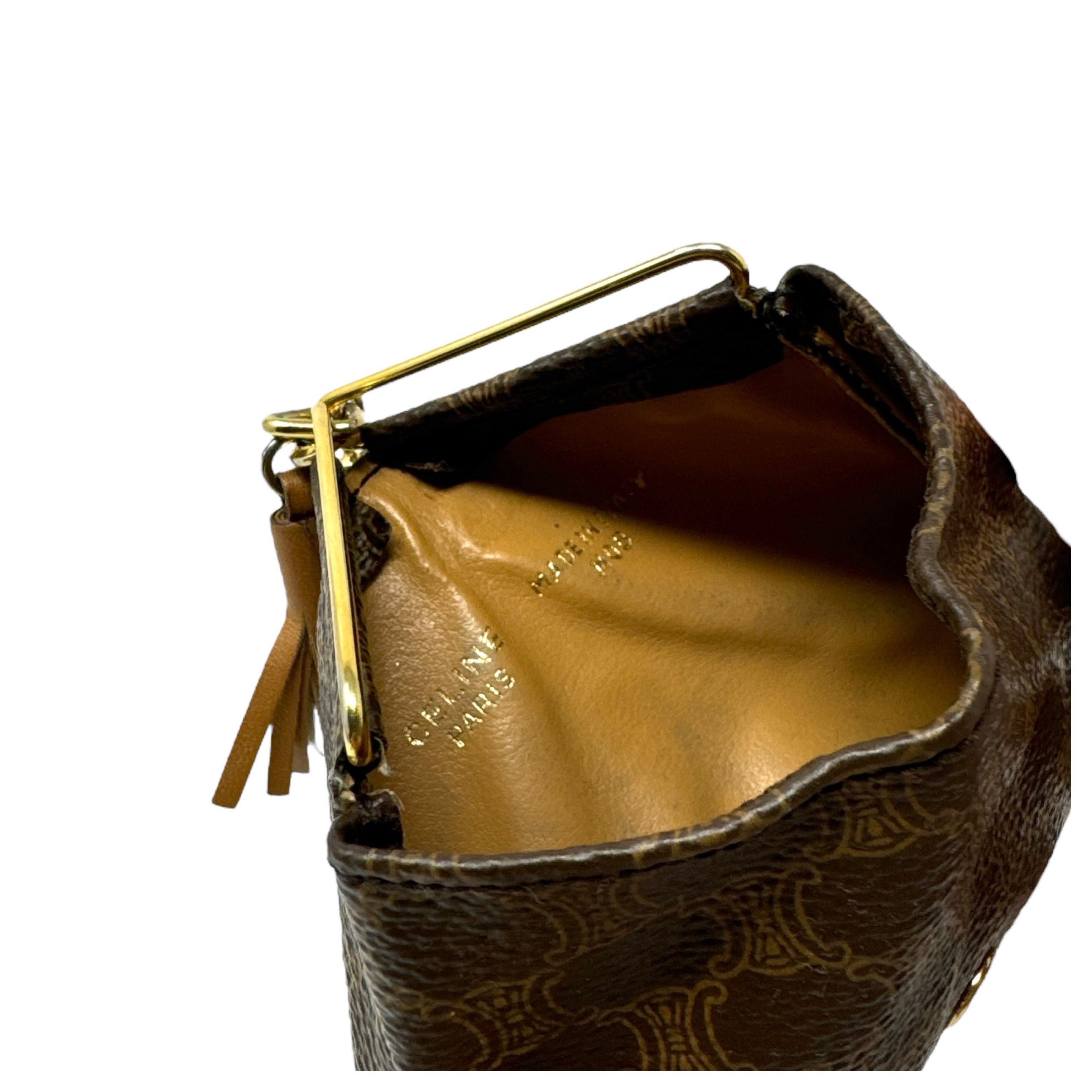 Celine Celine Macadam Triomphe Coin Change Purse Size ONE SIZE - 4 Thumbnail