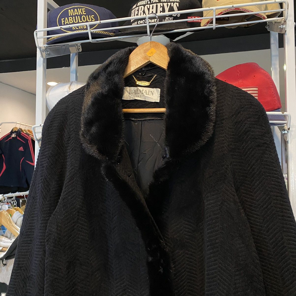 Balmain VINTAGE‼️Balmain Paris Fur Coat Size US L / EU 52-54 / 3 - 3 Thumbnail