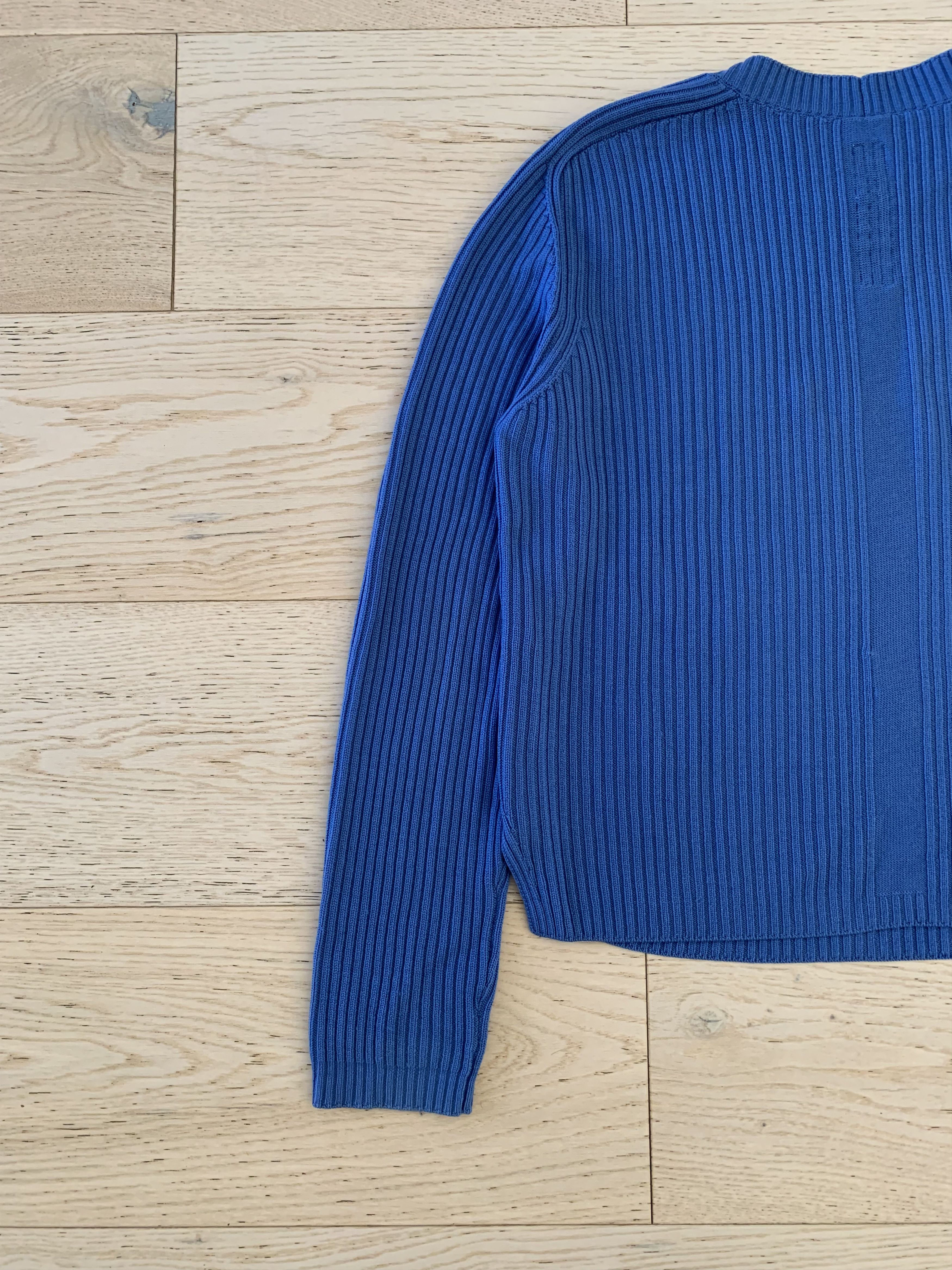 Rick Owens Rick Owens SS20 “Tecuatl” Cropped Biker Fisherman Sweater Size US L / EU 52-54 / 3 - 4 Thumbnail