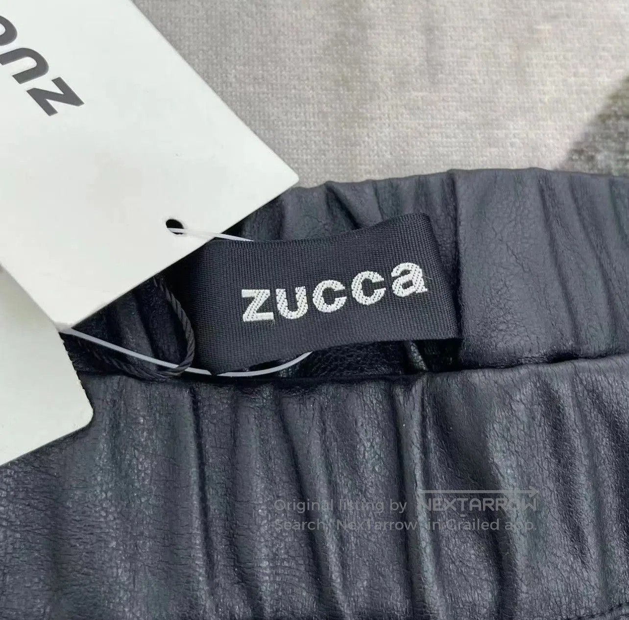 Zucca Zucca Japan Distressed Leather Leggings. Size 26" / US 2 / IT 38 - 4 Thumbnail