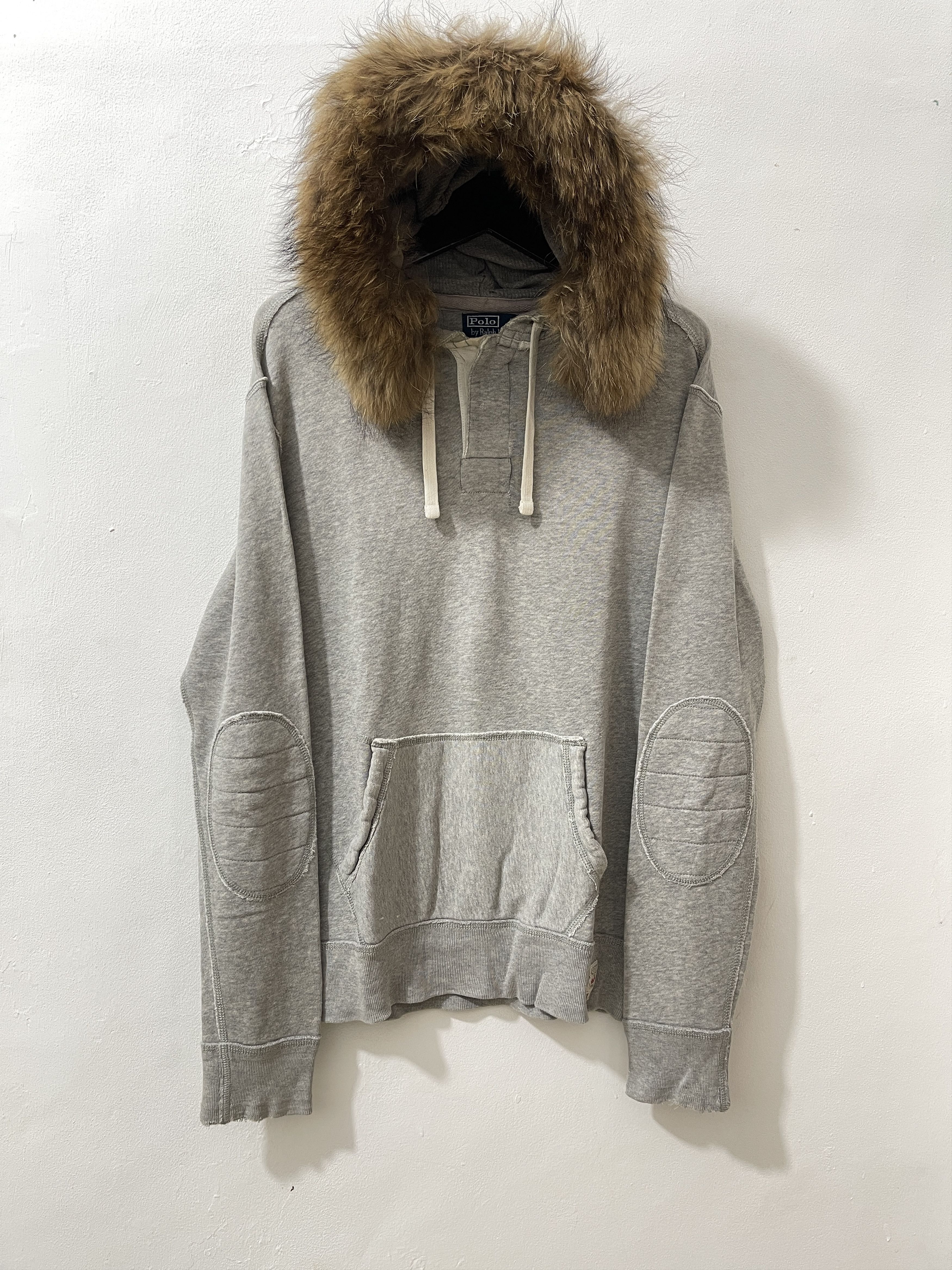 Polo Ralph Lauren Vintage Polo Ralph Lauren Blank Hoodie Size US L / EU 52-54 / 3 - 1 Thumbnail