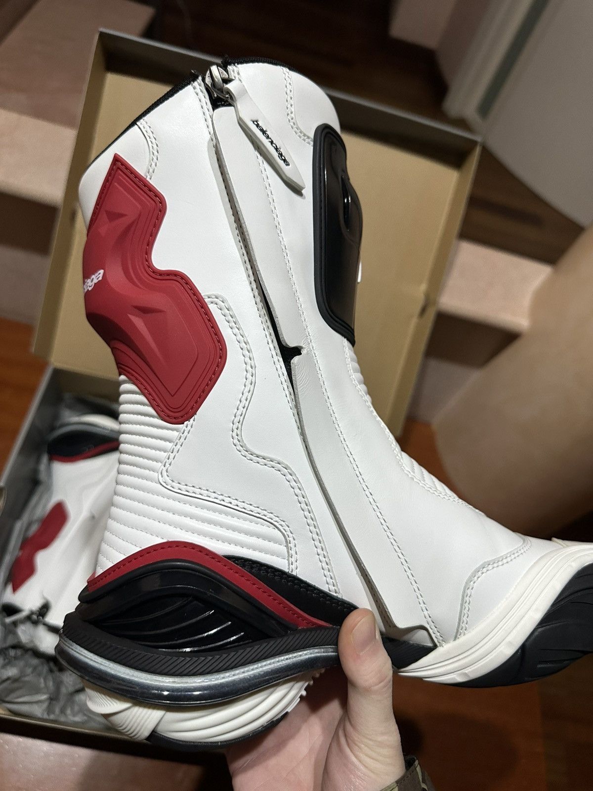 Balenciaga Balenciaga Moto Boots Size US 10.5 / EU 43-44 - 14 Thumbnail