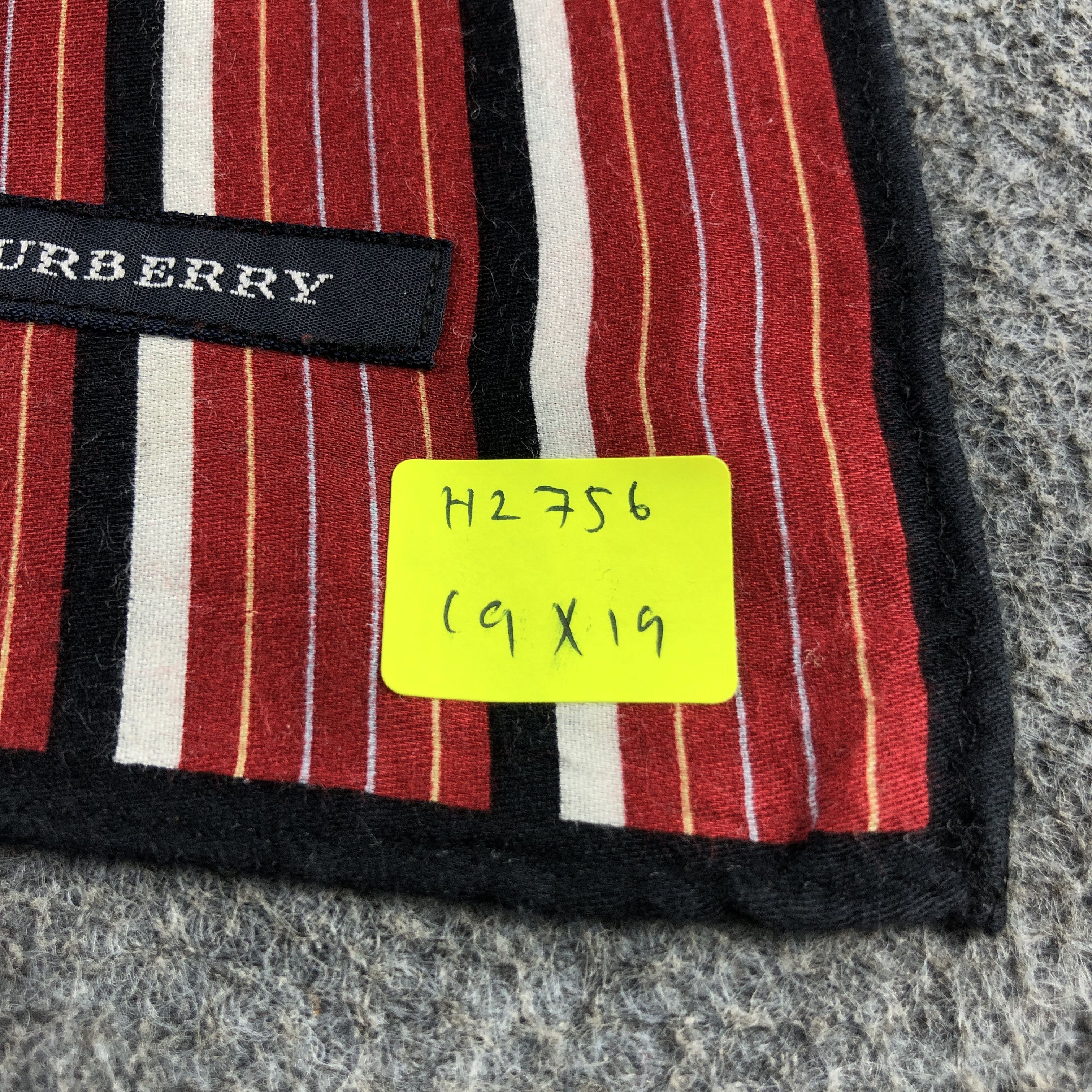 Burberry Burberry Handkerchief Neckerchief Bandana H2756 Size ONE SIZE - 6 Thumbnail