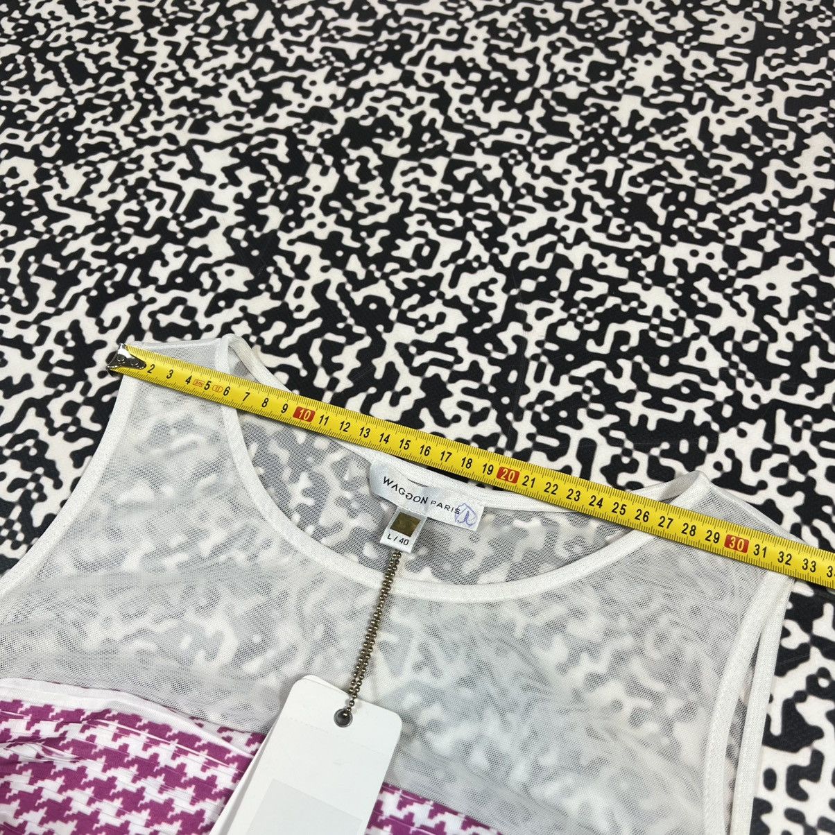 Japanese Brand Vintage Y2K Waggon Paris Floral Retro Luxury Mini Dress Size L / US 10 / IT 46 - 19 Thumbnail