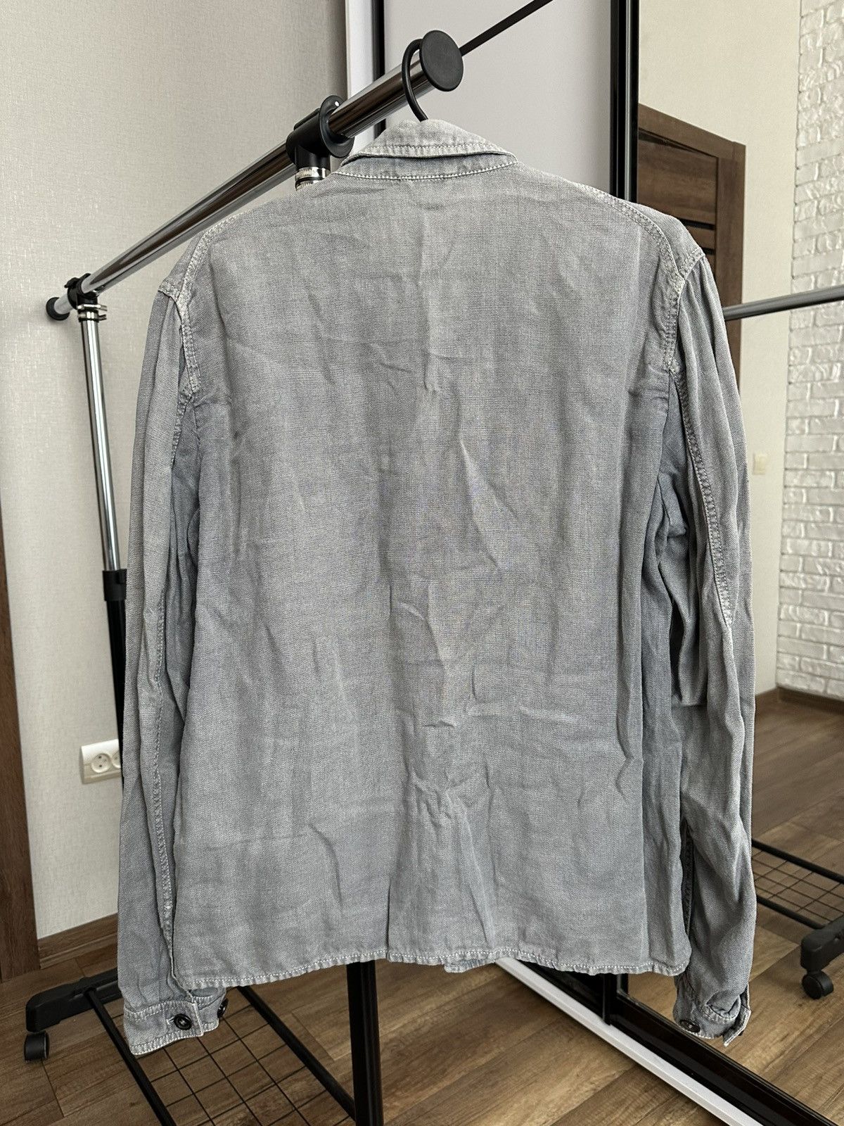Prada SS 2001 Prada Shirt Overshirt Button Up Long Sleeve Vintage Size US S / EU 44-46 / 1 - 6 Thumbnail