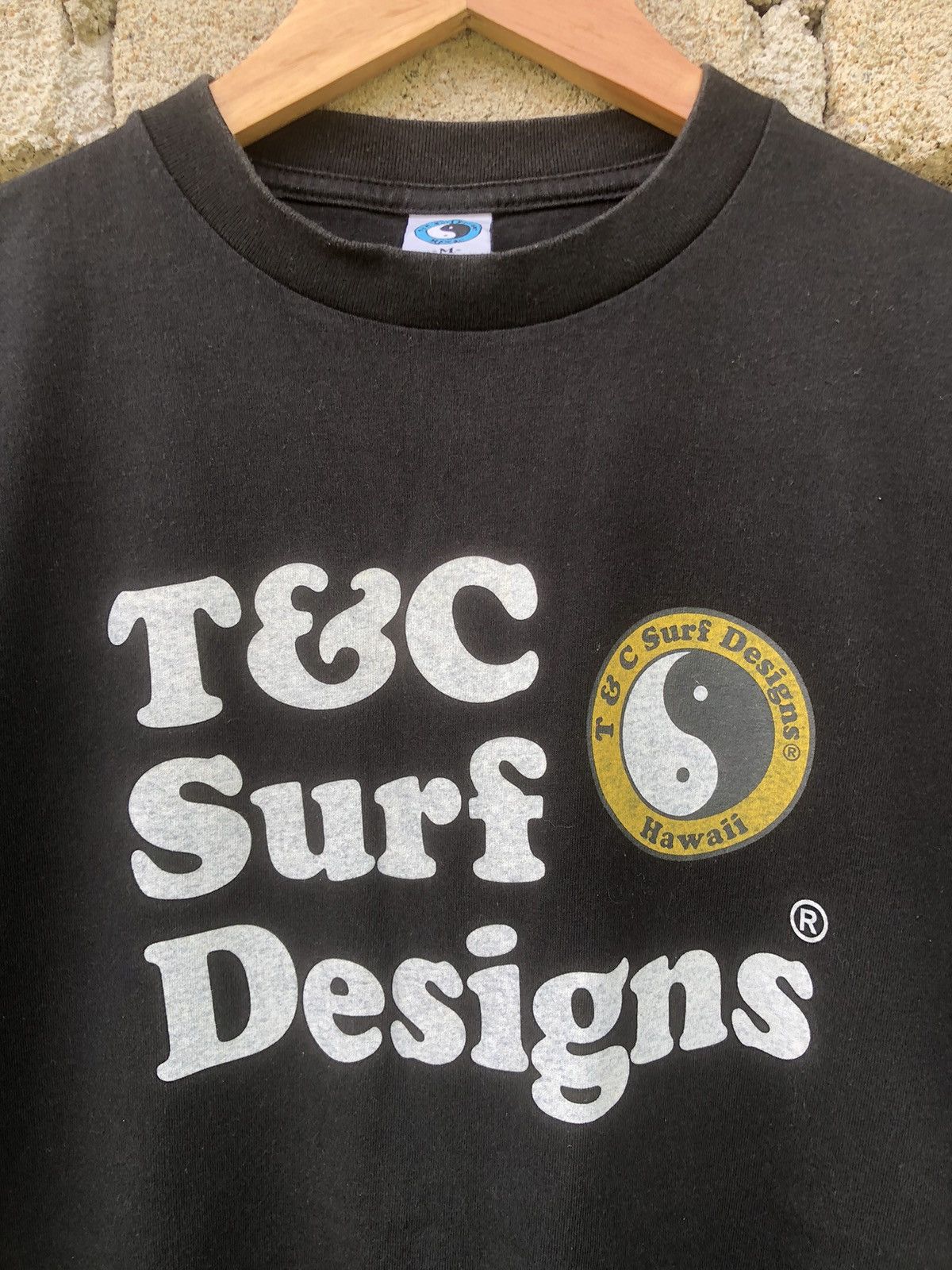 Japanese Brand Vintage Y2K T&C Surf Design Tshirt Size US M / EU 48-50 / 2 - 2 Thumbnail